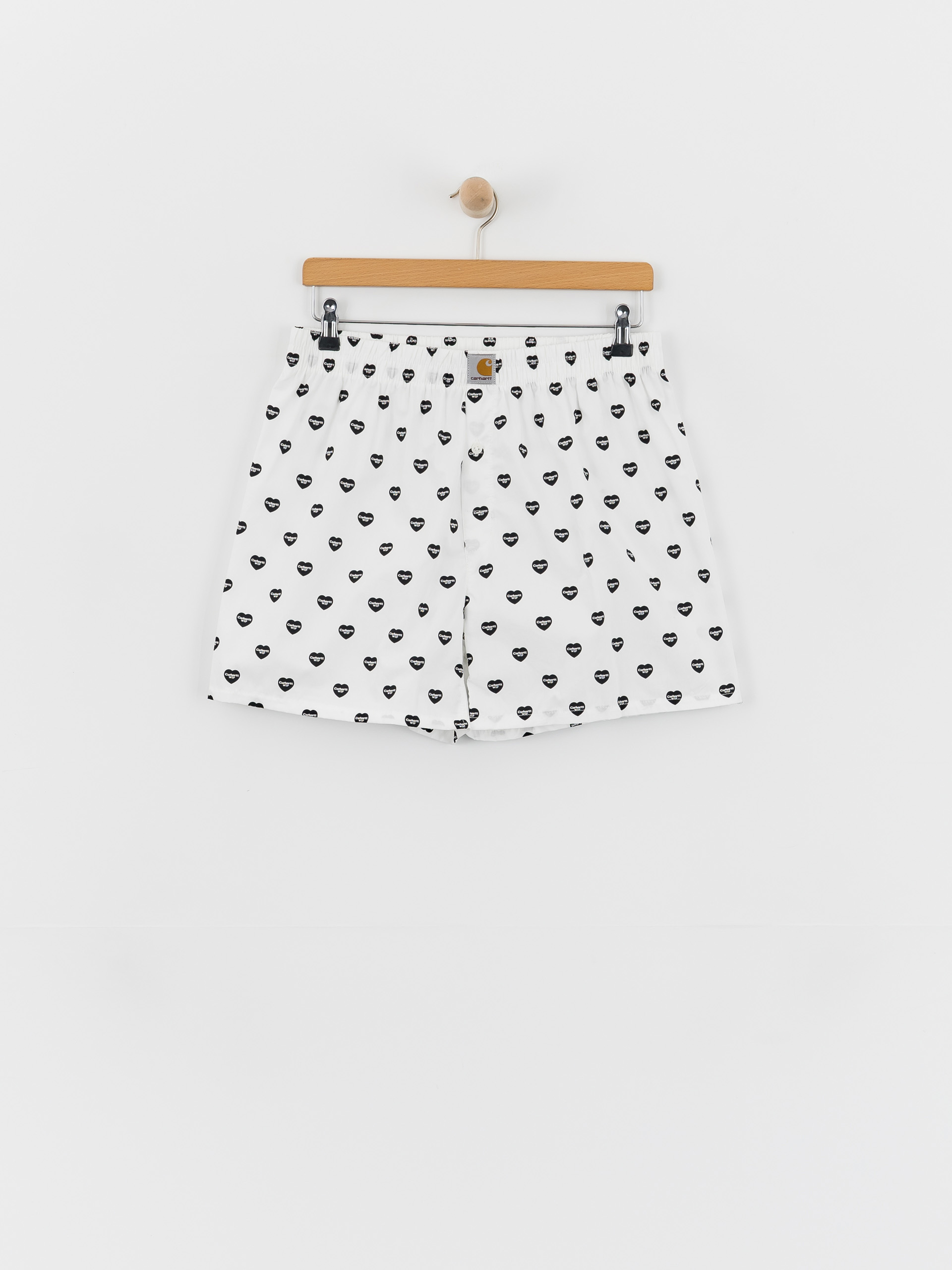 Spodné prádlo Carhartt WIP Cotton Boxer (heart print/white/black)