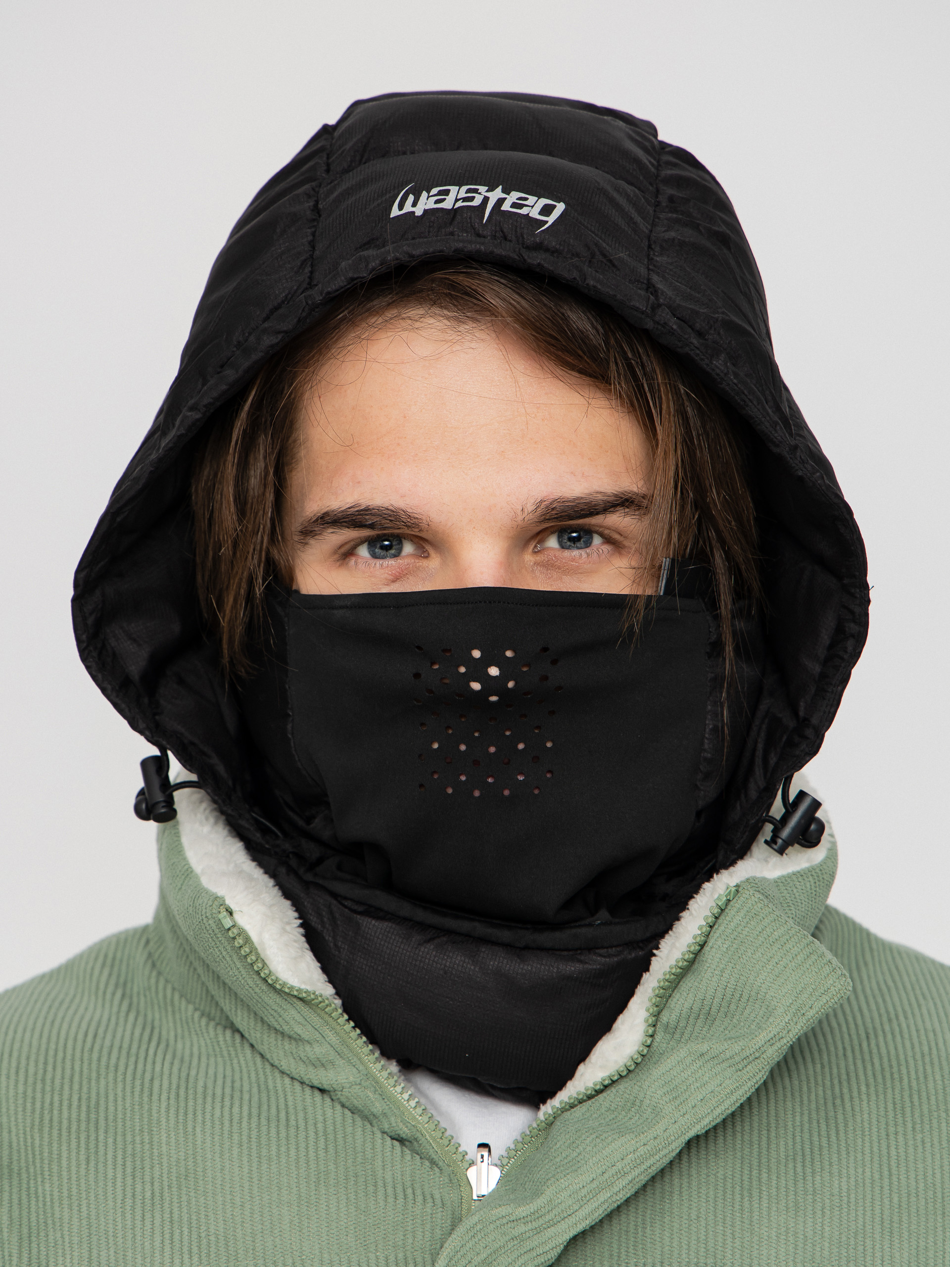 Príslušenstvo Wasted Paris Blade Puffer Balaclava (black)