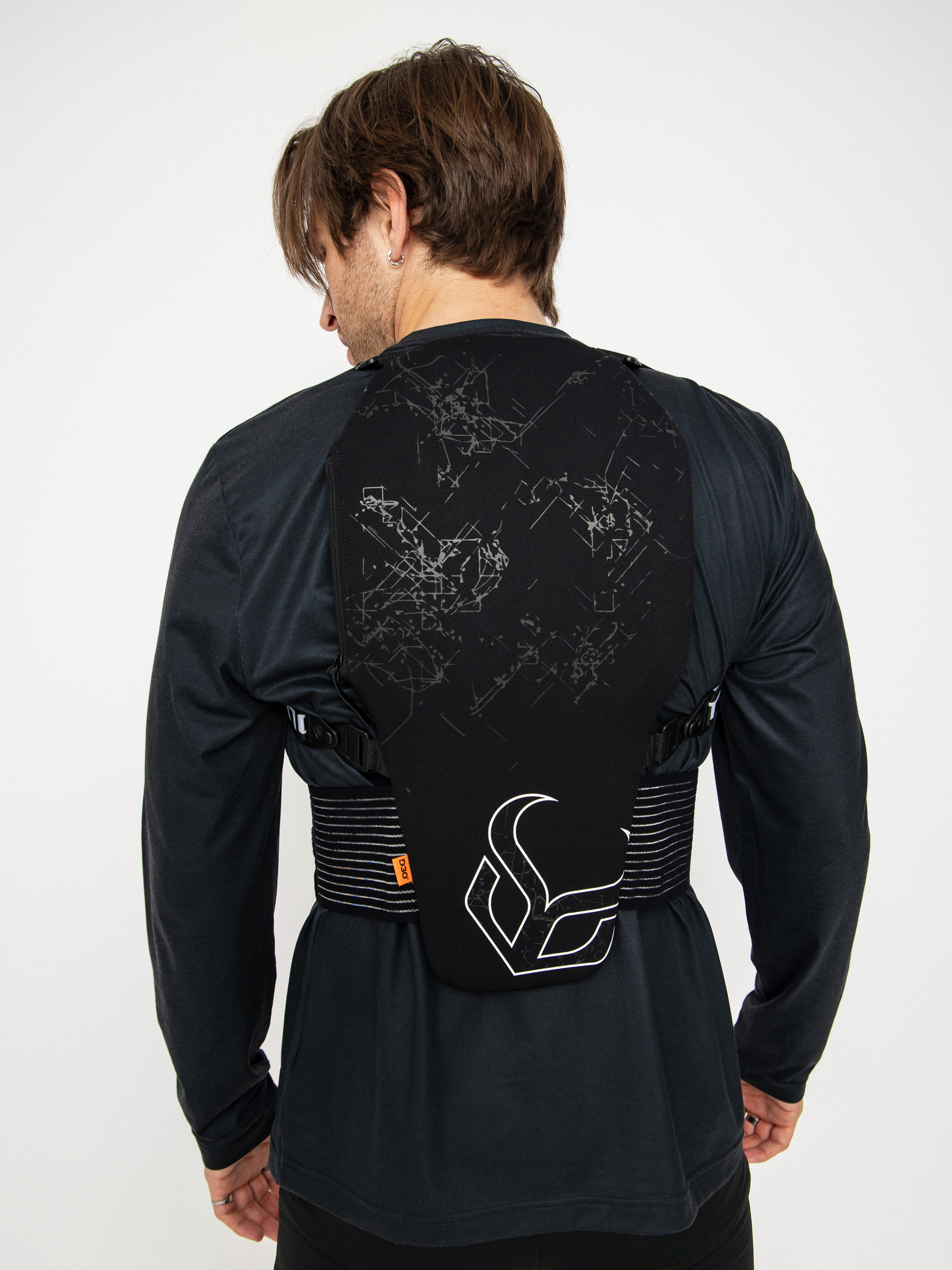 Chránič Demon United Hyper Spine X D3O (black)