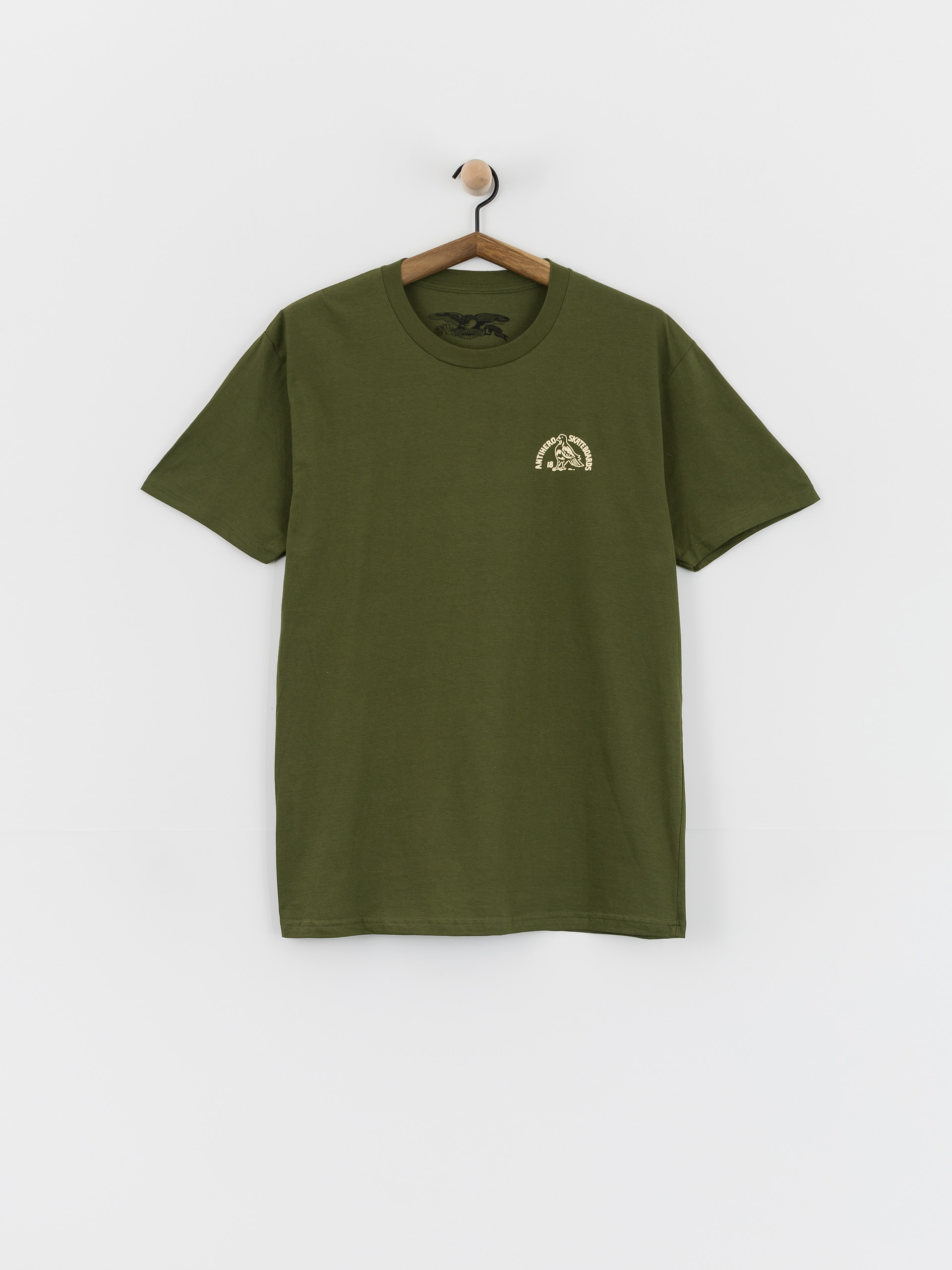 Tričko Antihero Clubhouse (olive w/cream prints)