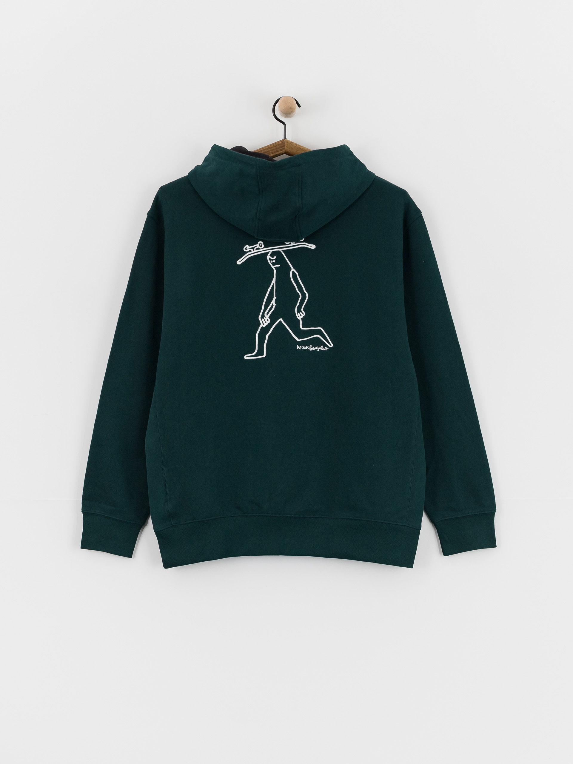 Mikina s kapucňou adidas Gonz Head HD (aurivy/black)