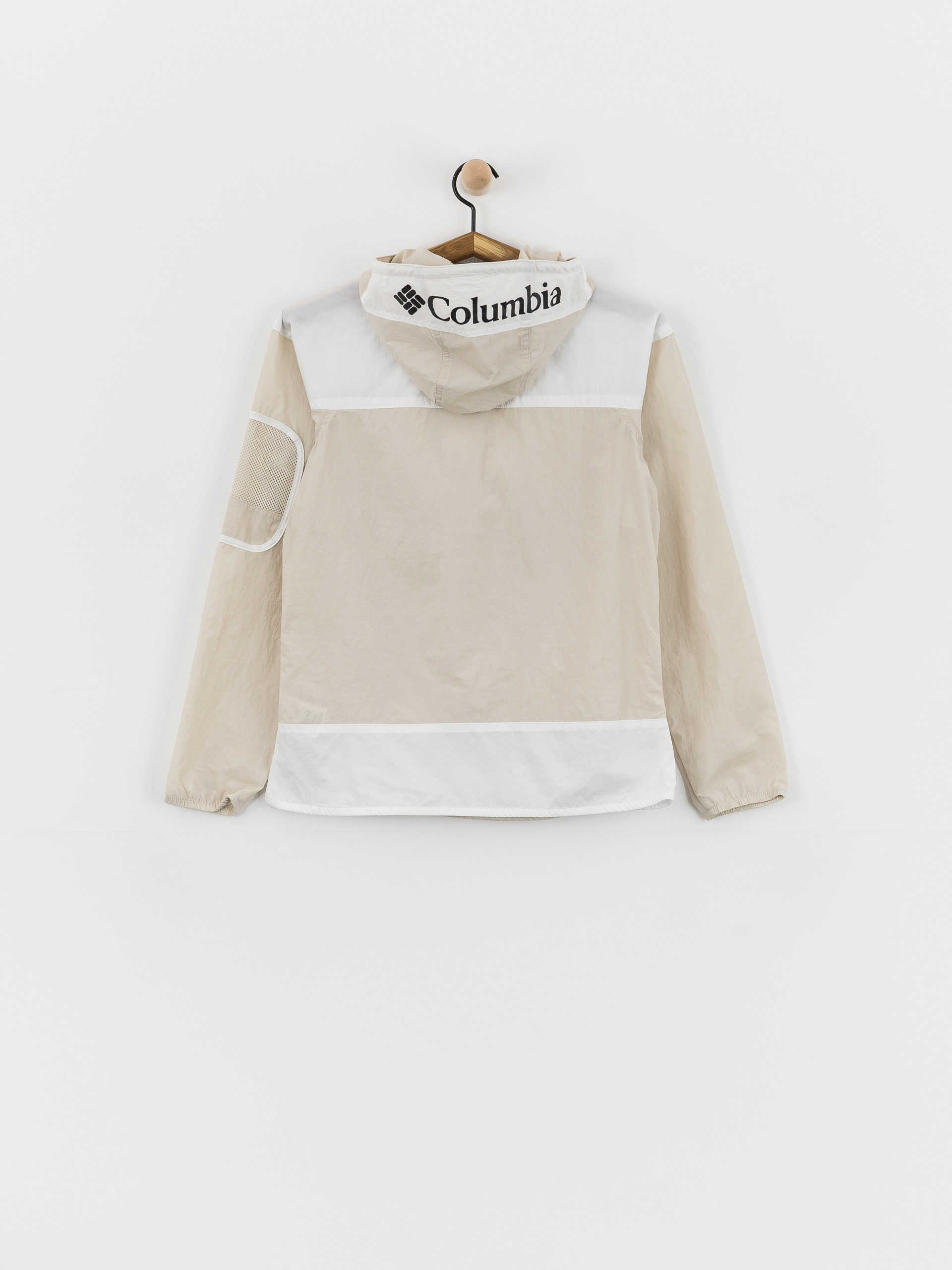 Bunda Columbia Challenger II Windbreaker Wmn (dark stone/white)