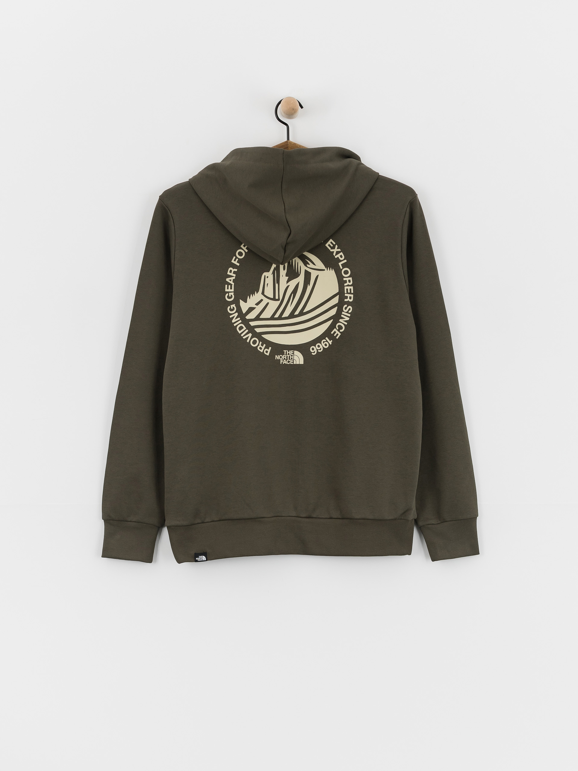 Mikina s kapucňou The North Face Monte HD (new taupe green)