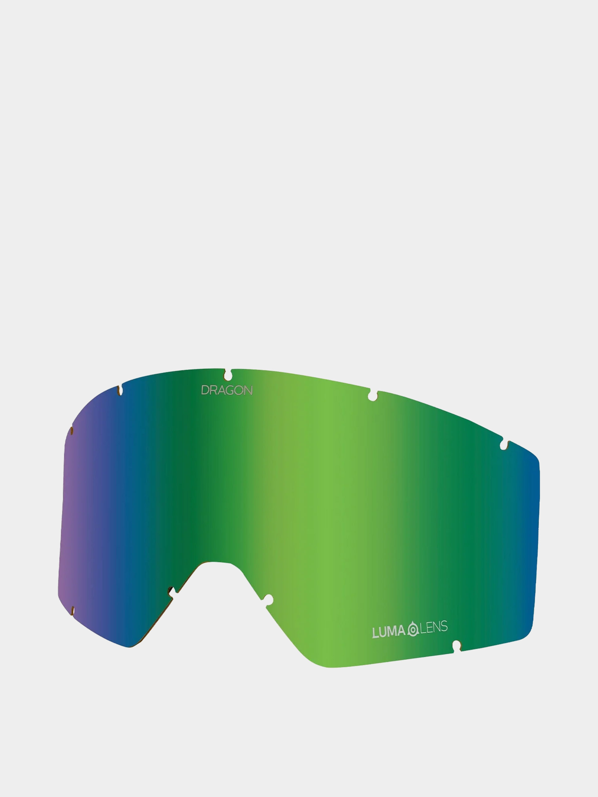 Nu00e1hradnu00e9 sklu00e1 k okuliarom Dragon DX3 (lumalens green ion)