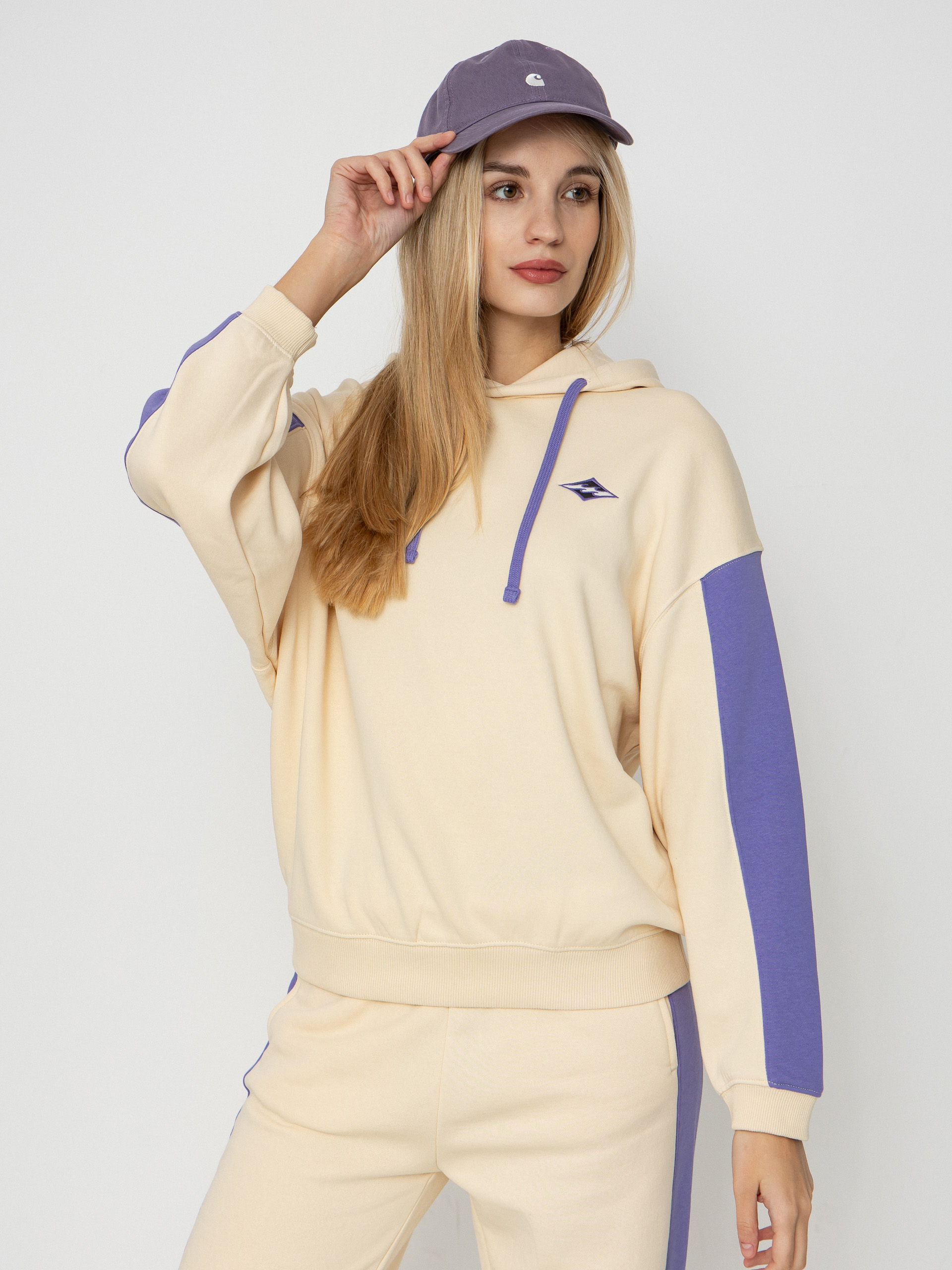 Mikina s kapucňou Billabong 73 HD Wmn (whitecap)