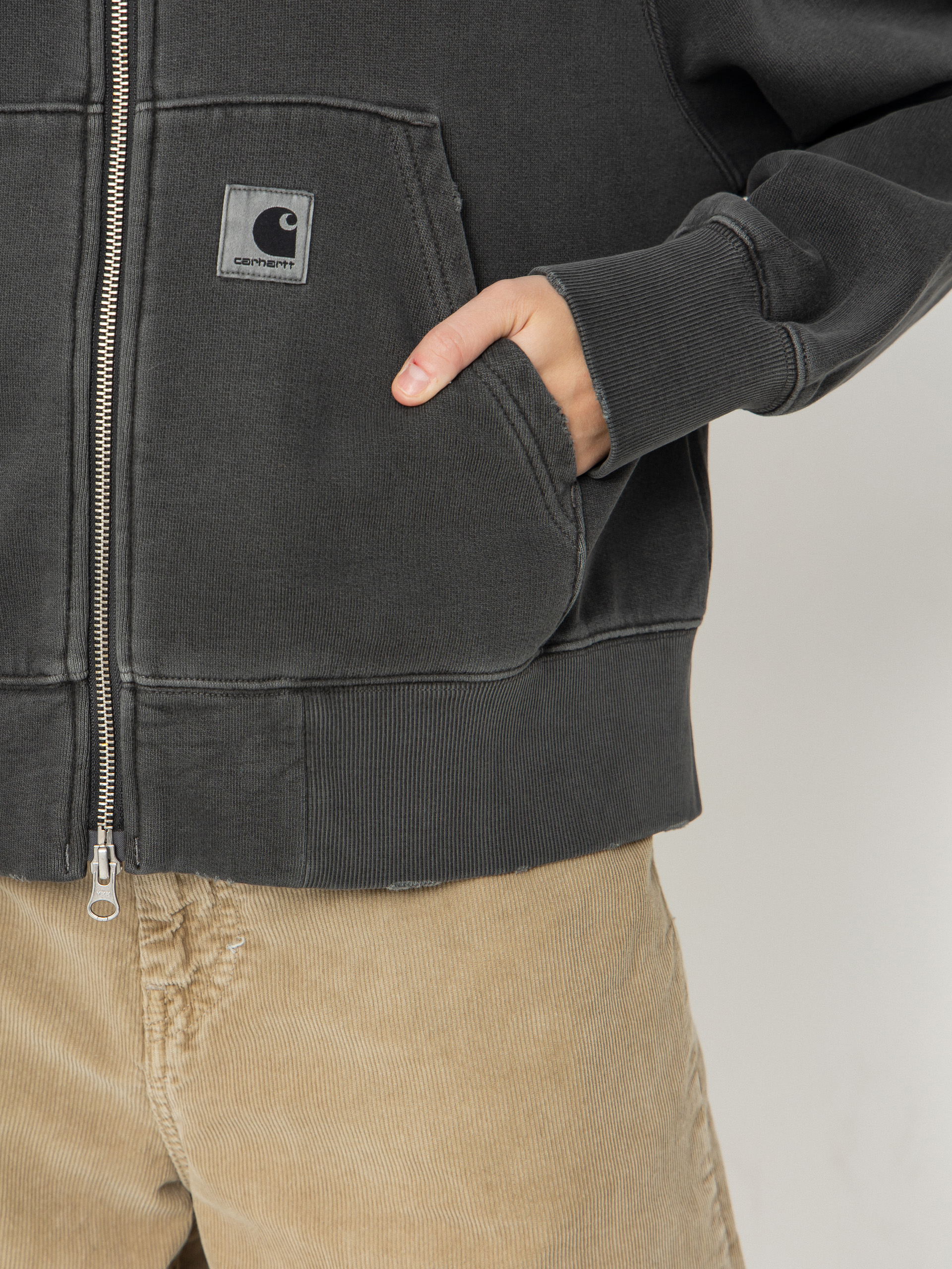 Mikina s kapucňou Carhartt WIP Torion ZHD Wmn (black)