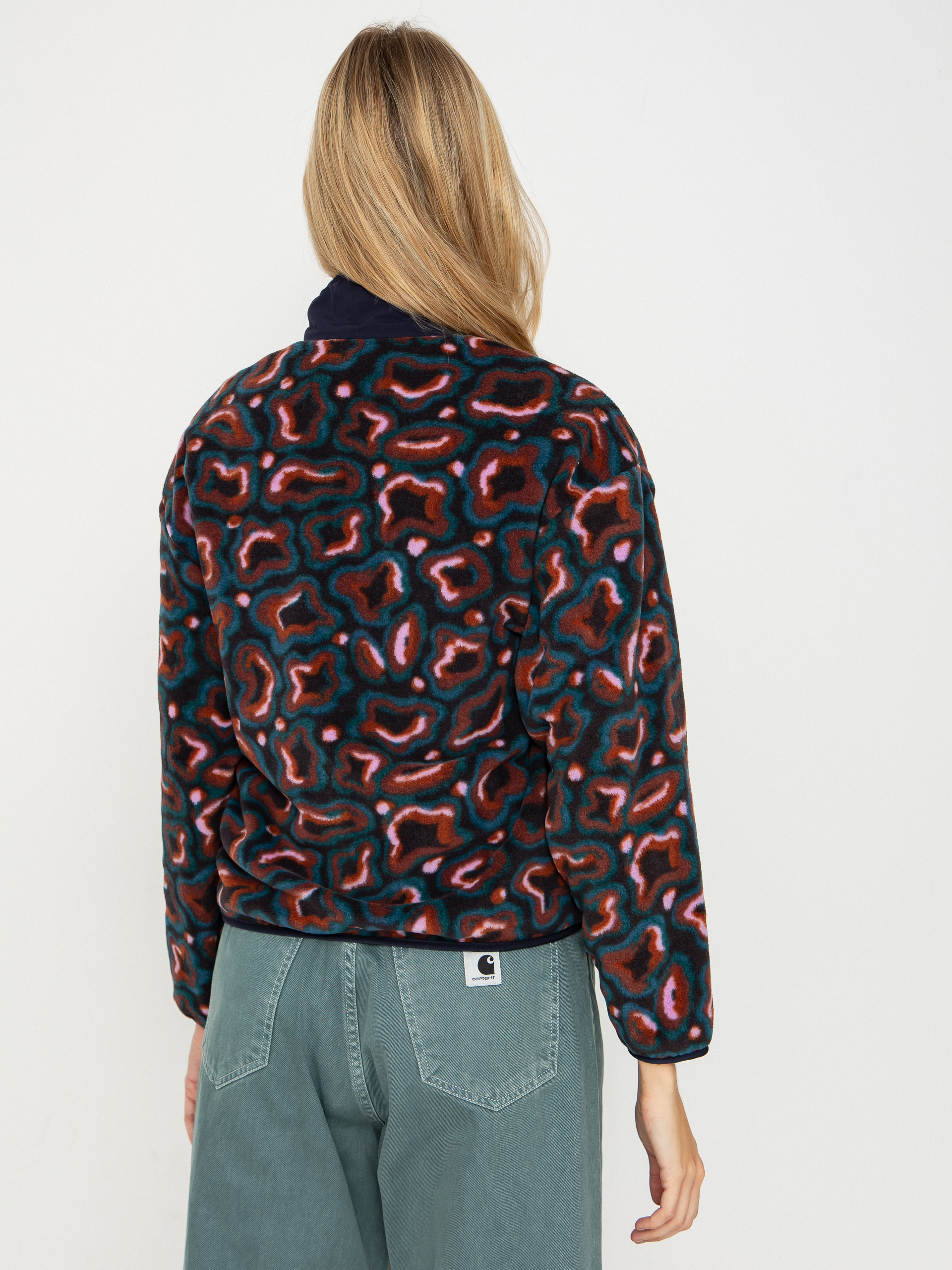 Dámsky Flísová mikina Patagonia Synch (soft spirea dried vanilla)