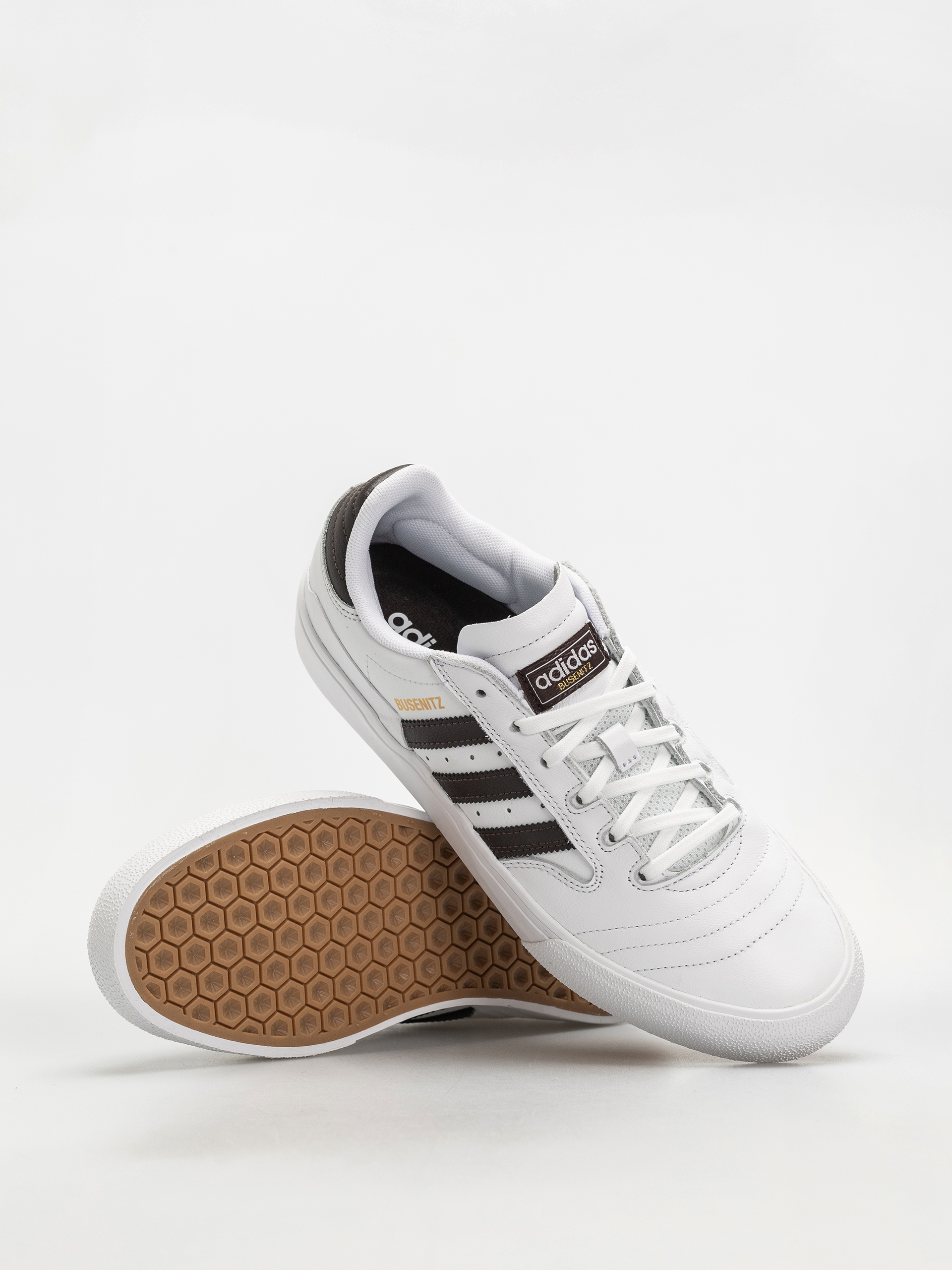 Topánky adidas Busenitz Vulc II (ftwwht/goldmt)