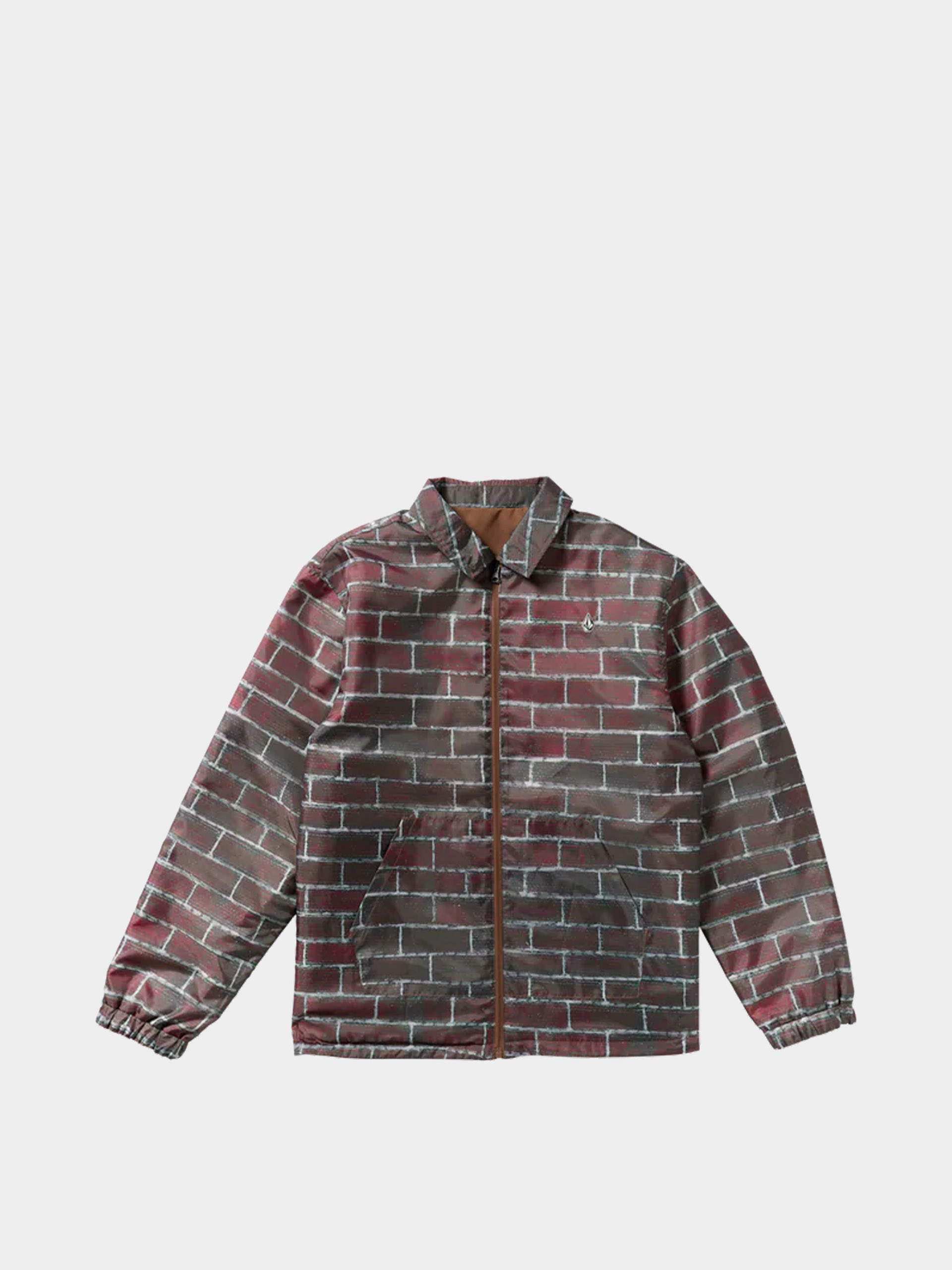 Pánska Snowboardová bunda Volcom Fakie Reversible (brown)