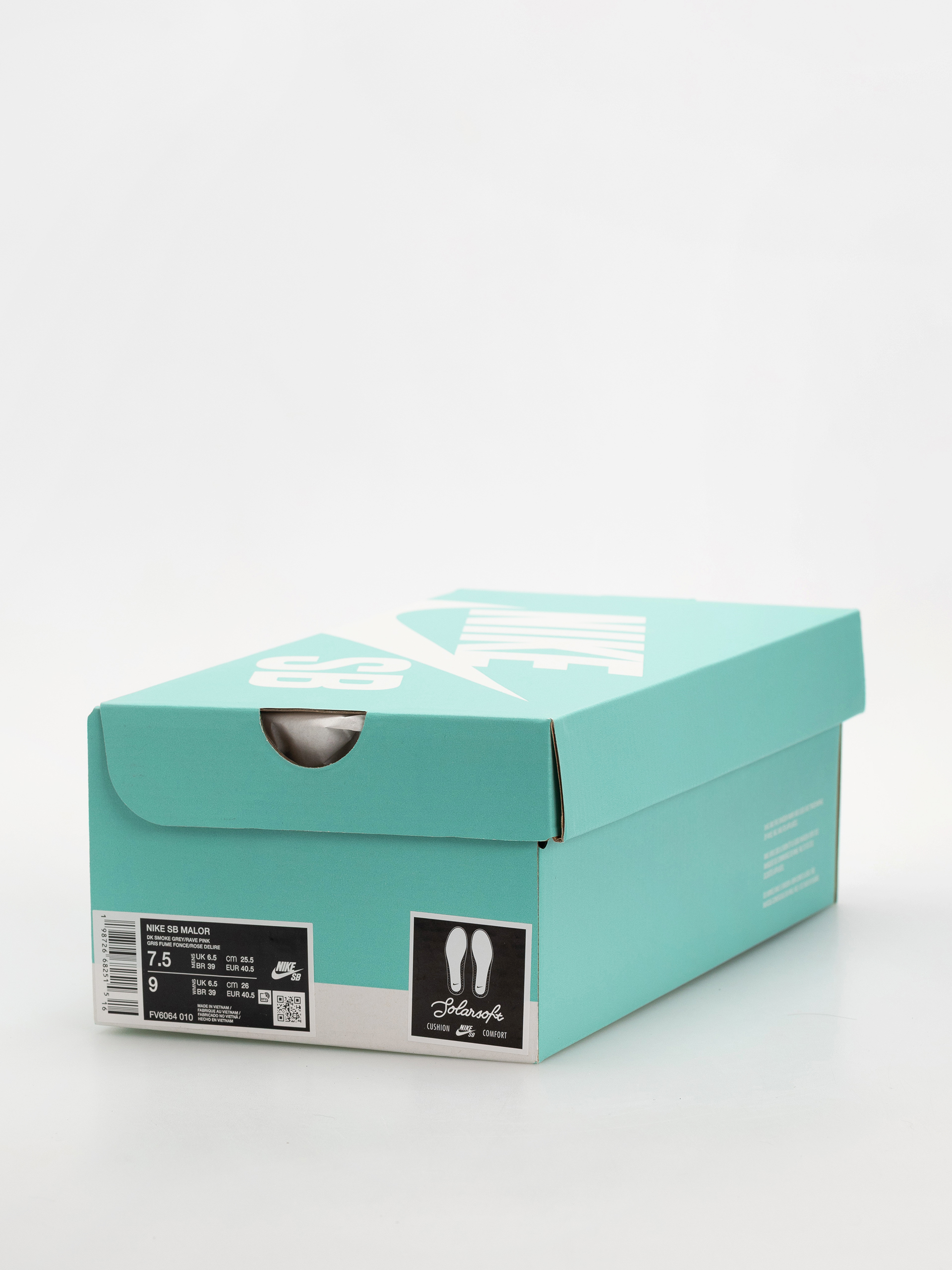 Topánky Nike SB Malor (dk smoke grey/rave pink dk smoke grey)