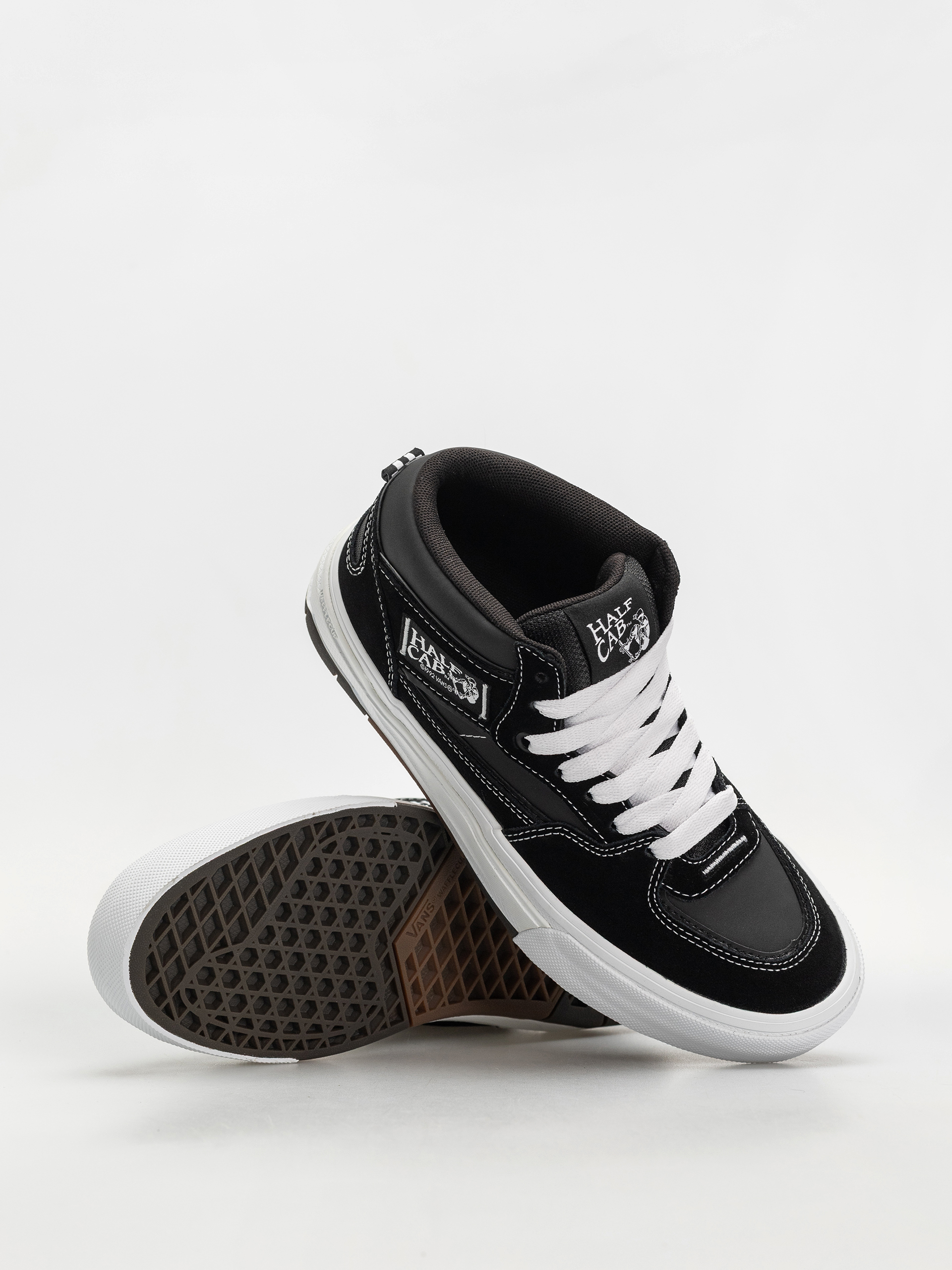 Topánky Vans Skate Half Cab Wafflecup (black/white)