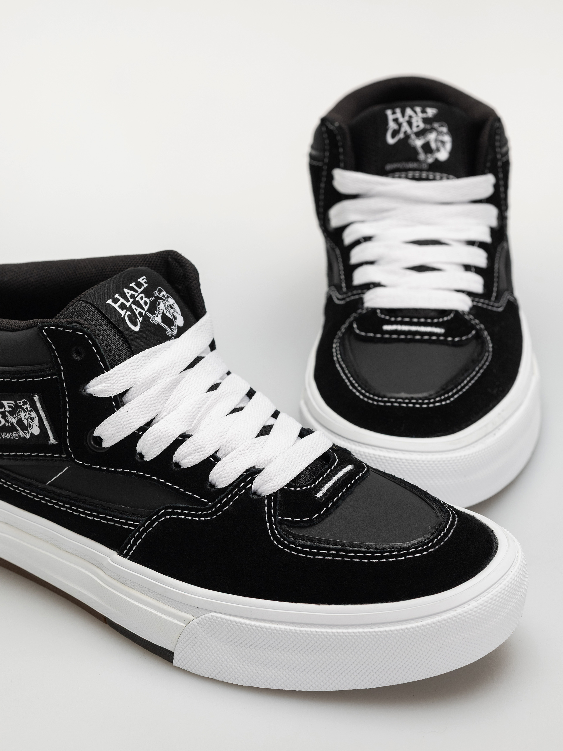 Topánky Vans Skate Half Cab Wafflecup (black/white)
