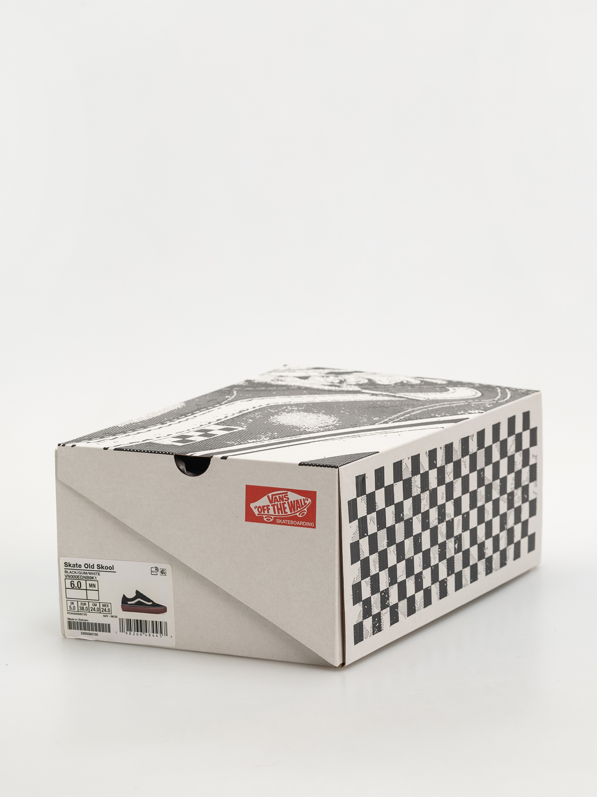 Topánky Vans Skate Old Skool (black/gum/white)