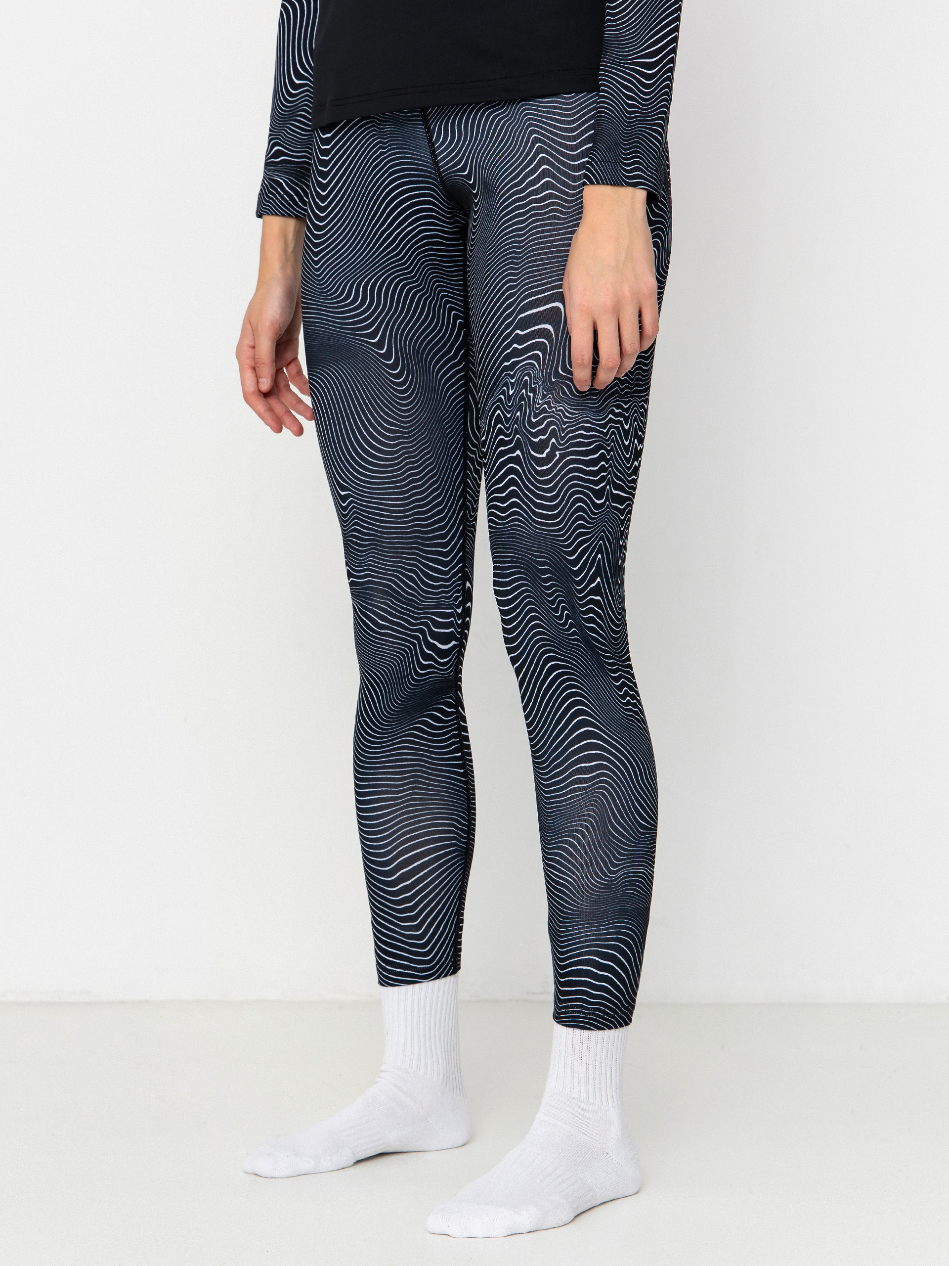 Dámske Termolegíny Volcom V Science (black white)