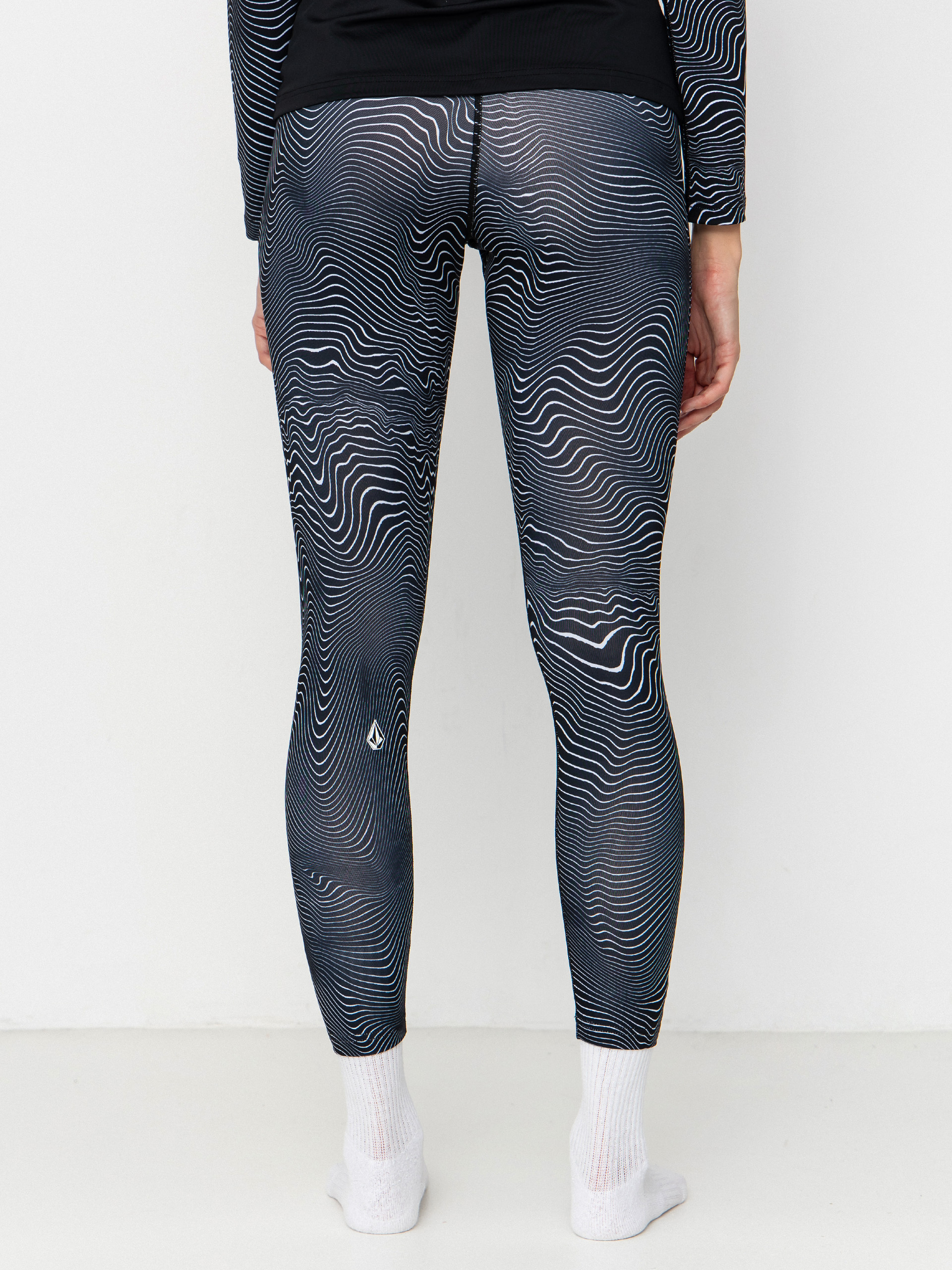 Dámske Termolegíny Volcom V Science (black white)