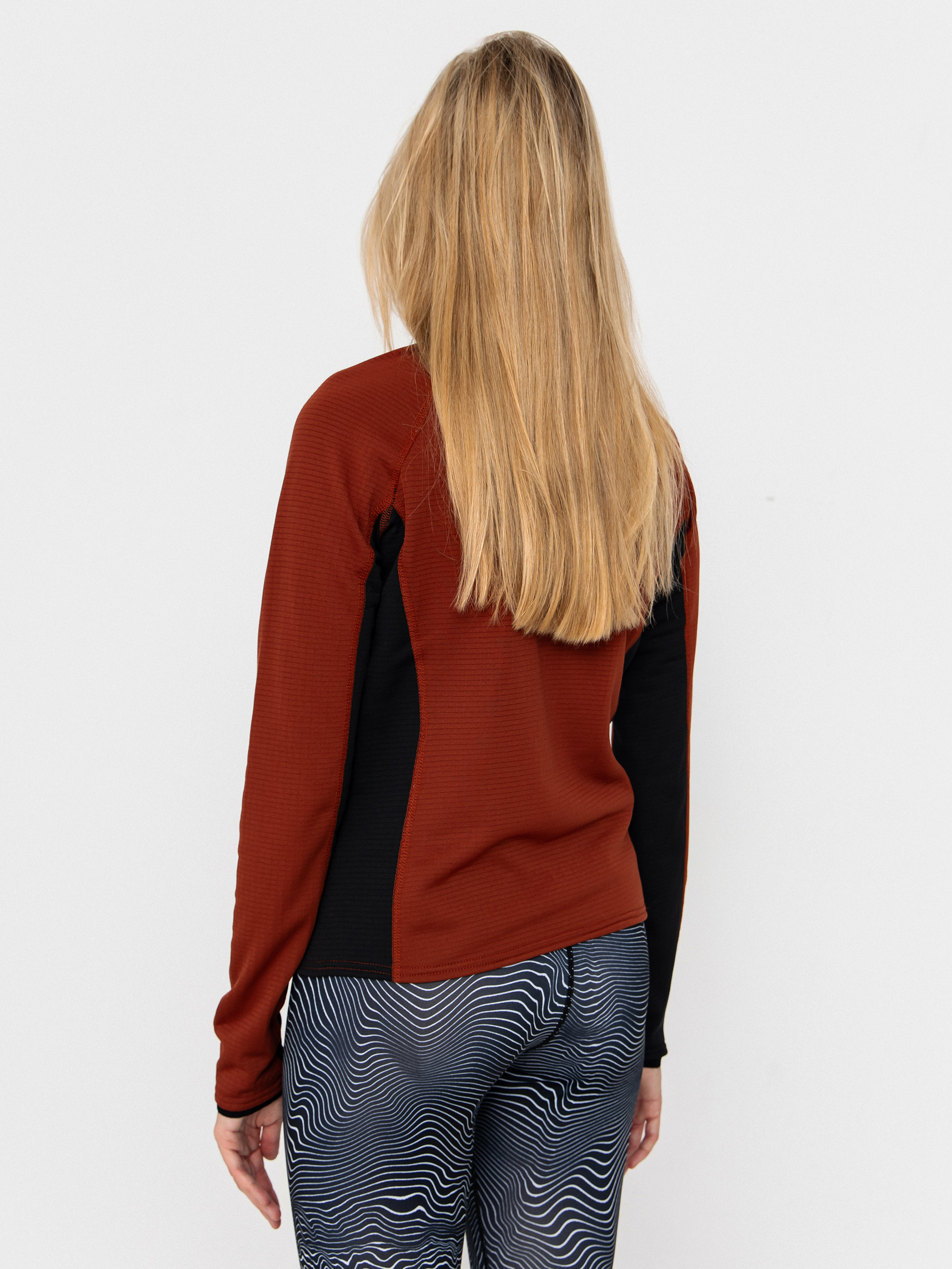 Dámska Termomikina  Volcom Gridlock Crew Neck (henna)