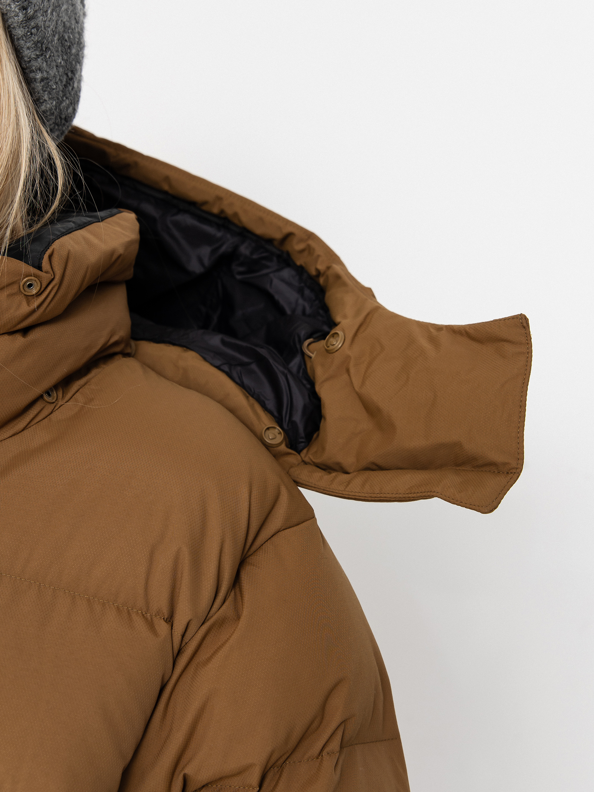Bunda Helly Hansen Aspire Puffy Parka Wmn (sepia)