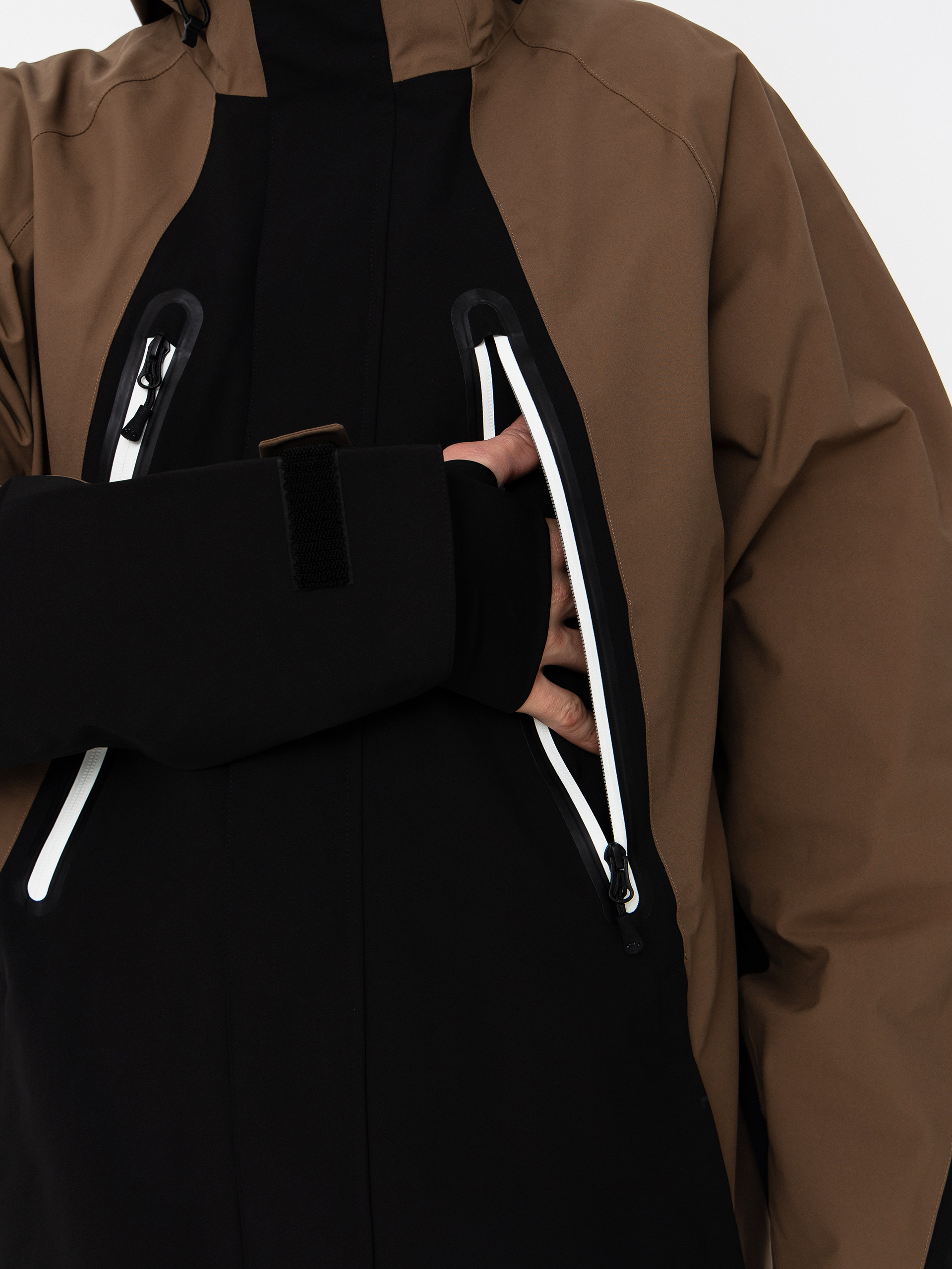 Pánska Snowboardová bunda ThirtyTwo Deep Creek Parka (tobacco)