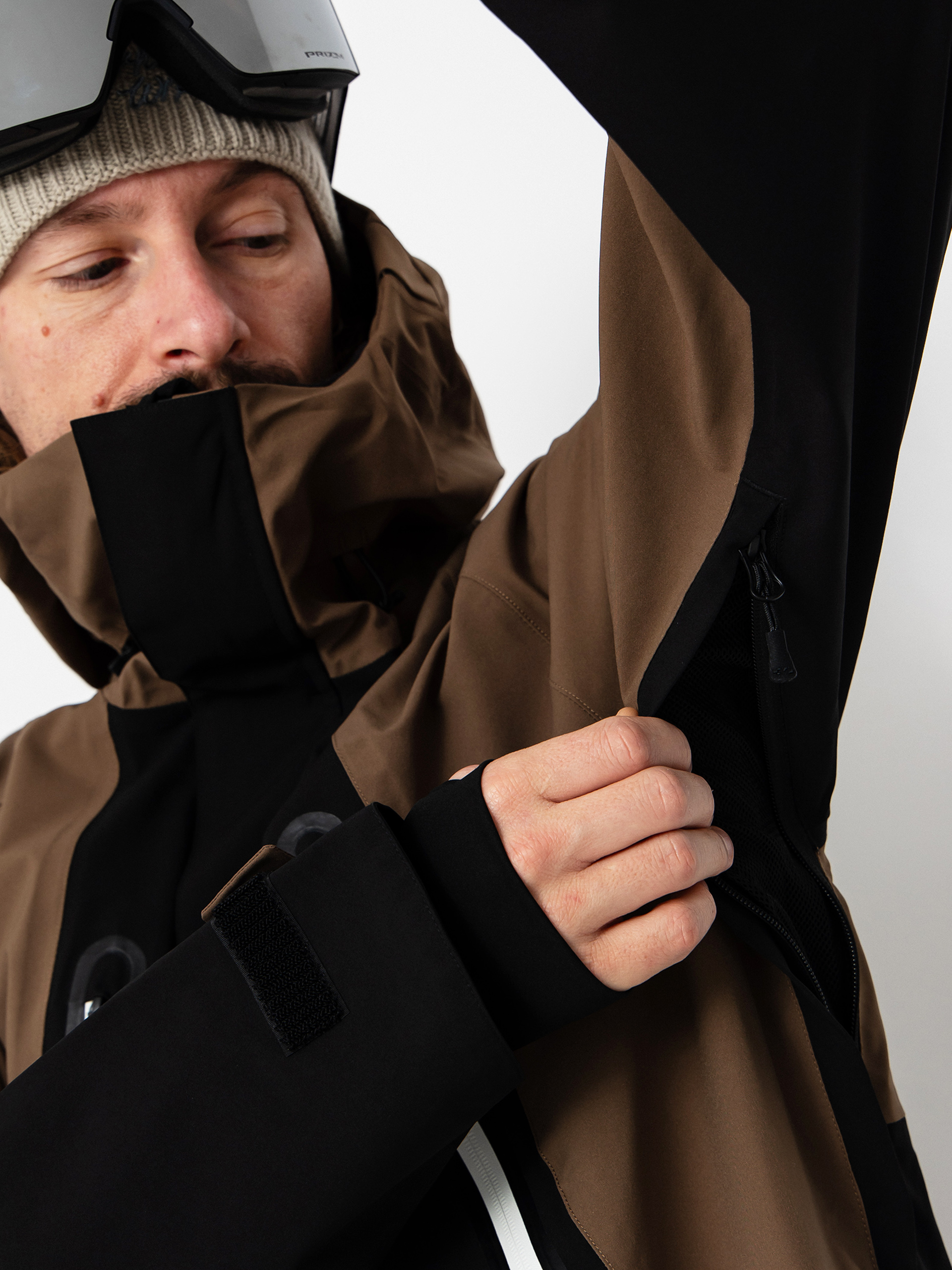 Pánska Snowboardová bunda ThirtyTwo Deep Creek Parka (tobacco)
