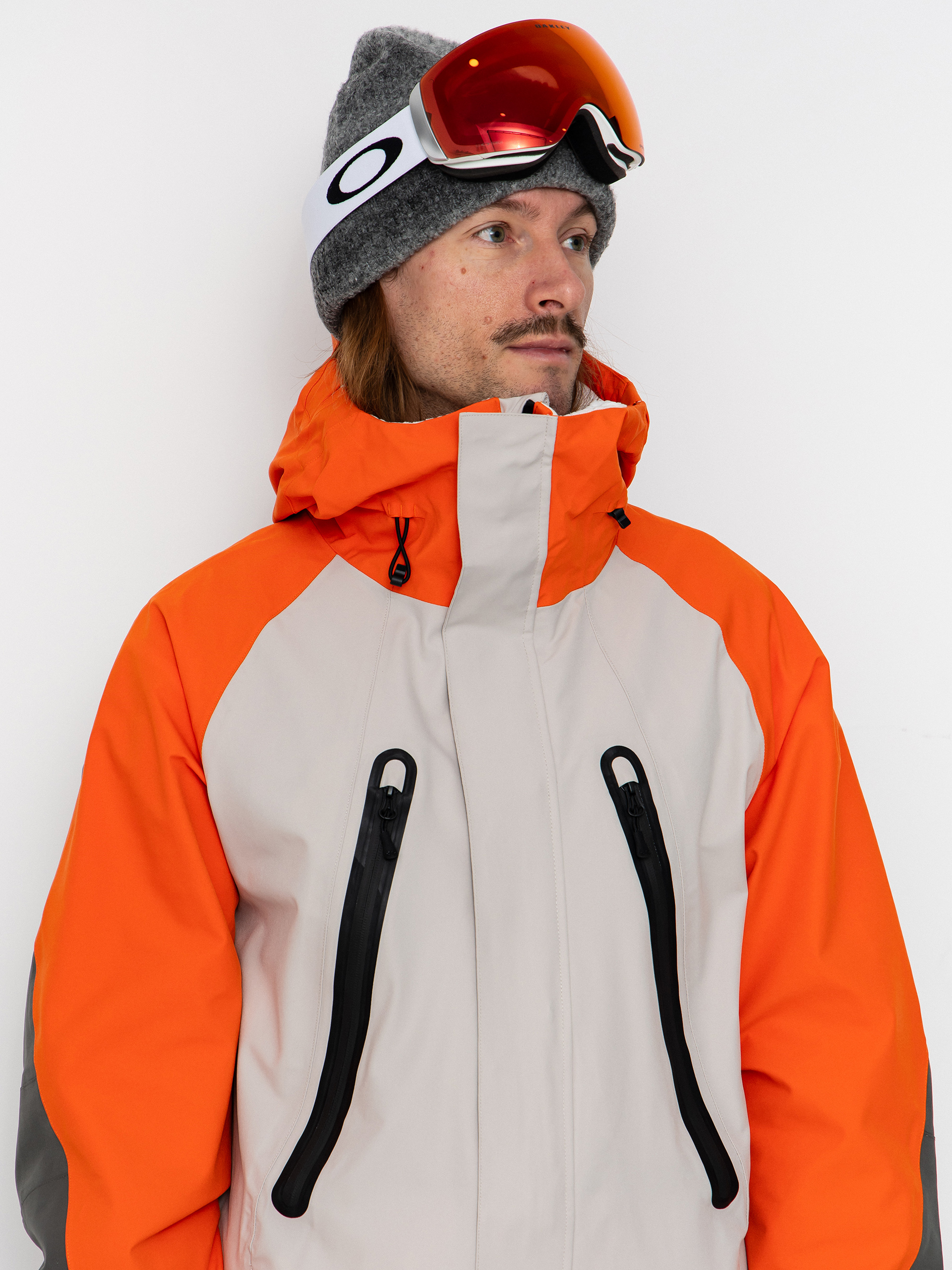 Pánska Snowboardová bunda ThirtyTwo Deep Creek Parka (orange)