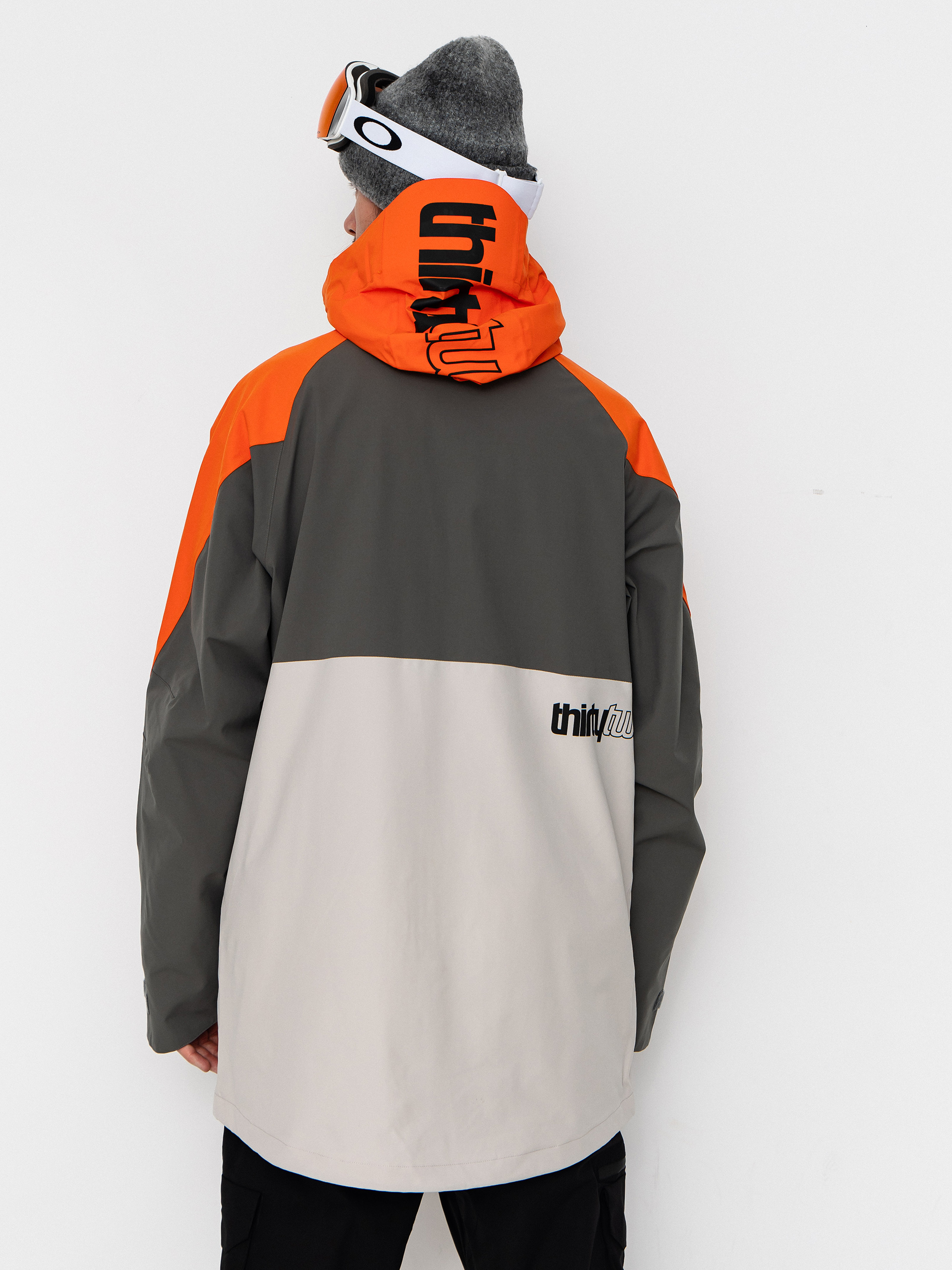 Pánska Snowboardová bunda ThirtyTwo Deep Creek Parka (orange)