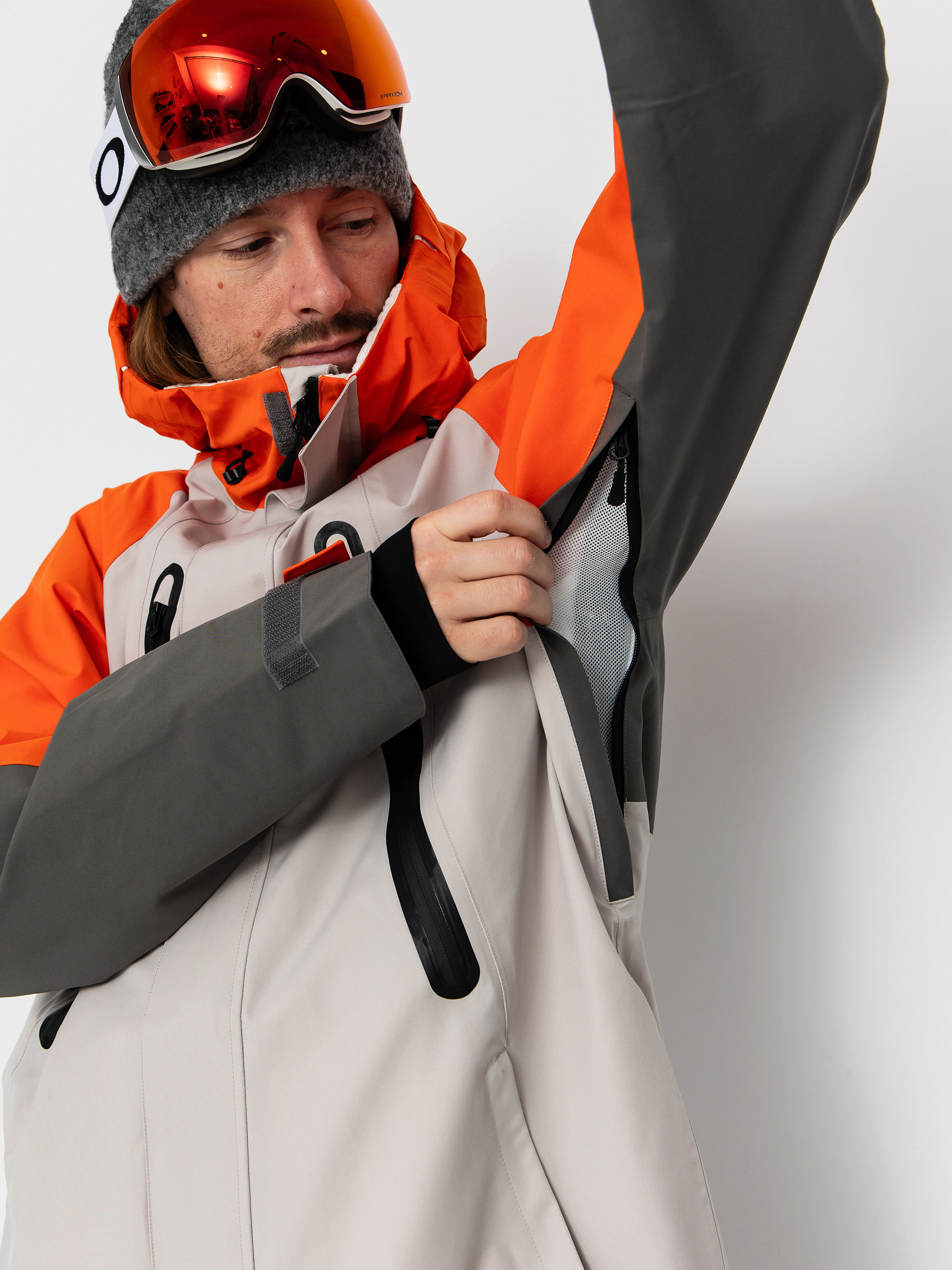 Pánska Snowboardová bunda ThirtyTwo Deep Creek Parka (orange)