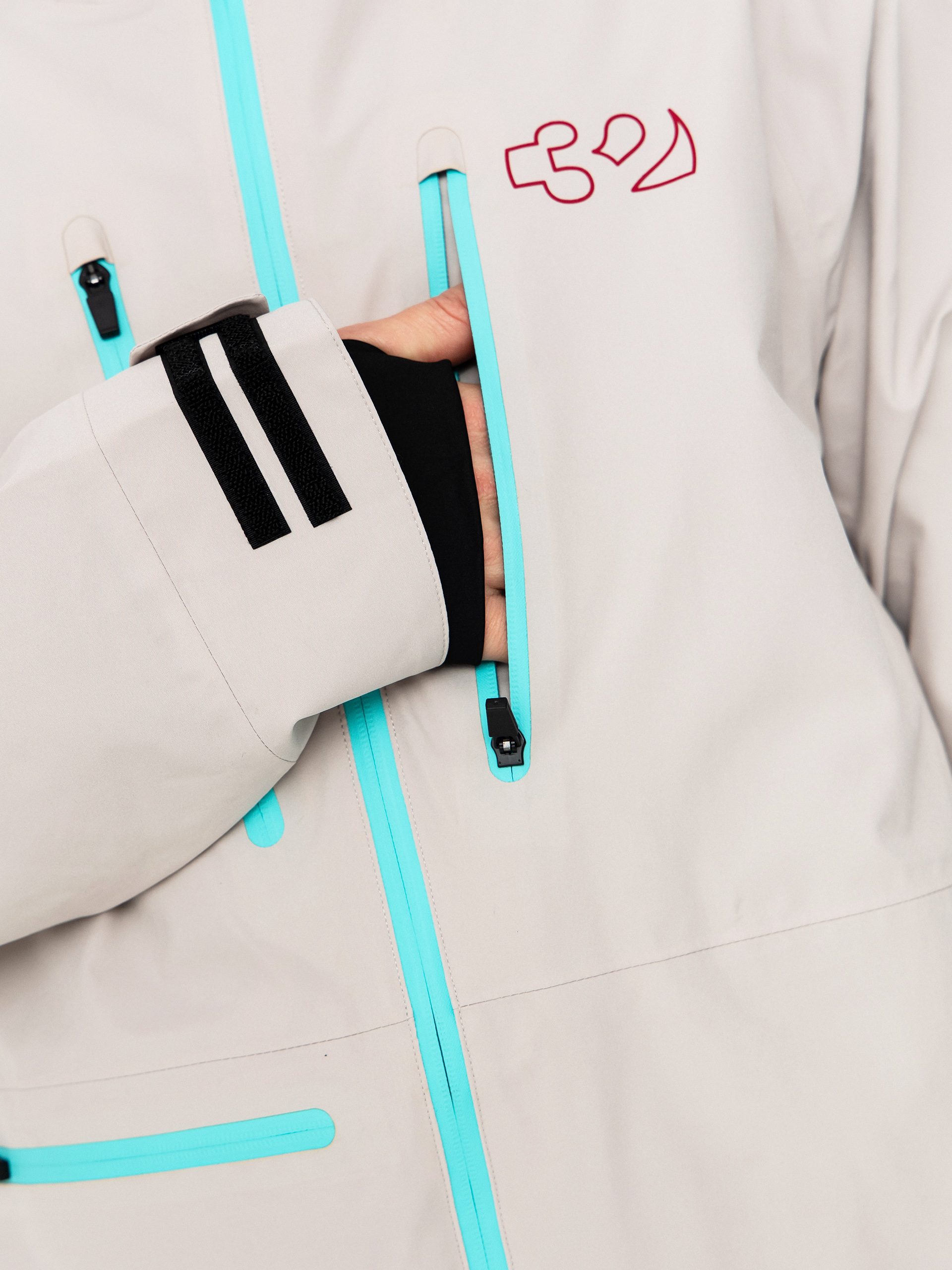 Pánska Snowboardová bunda ThirtyTwo Tm Recycled (cement)