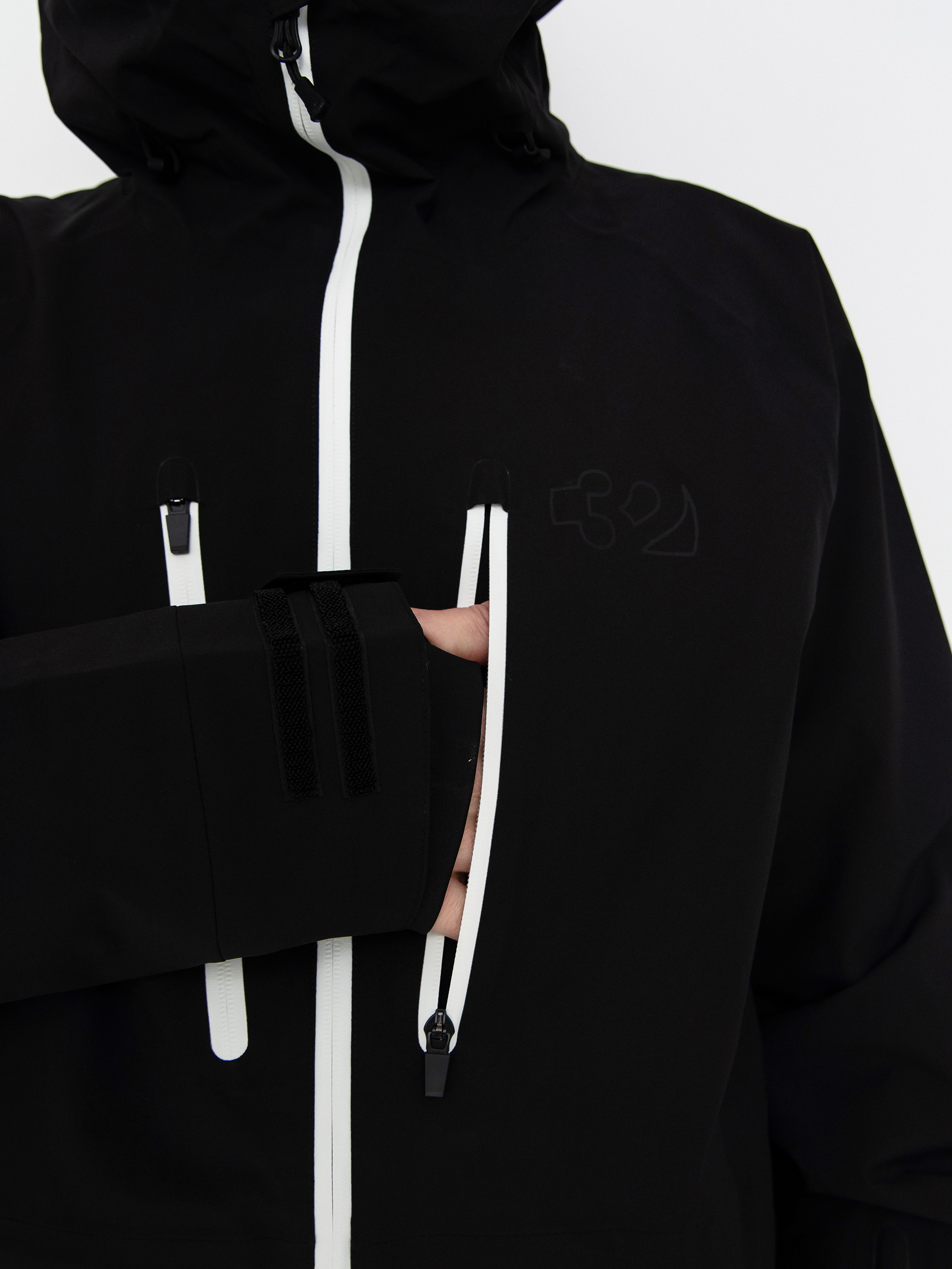 Pánska Snowboardová bunda ThirtyTwo Tm Recycled (black)