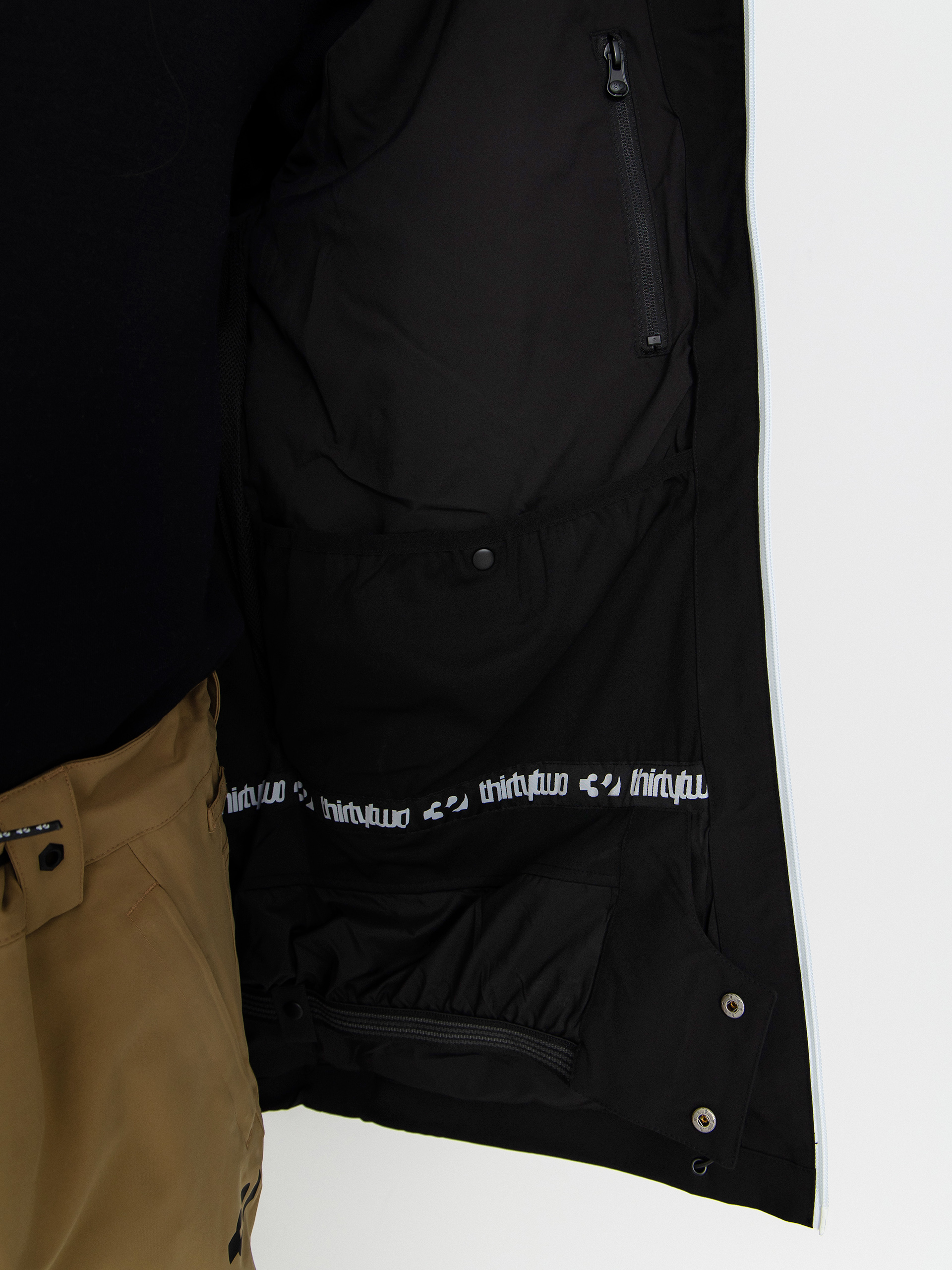 Pánska Snowboardová bunda ThirtyTwo Tm Recycled (black)