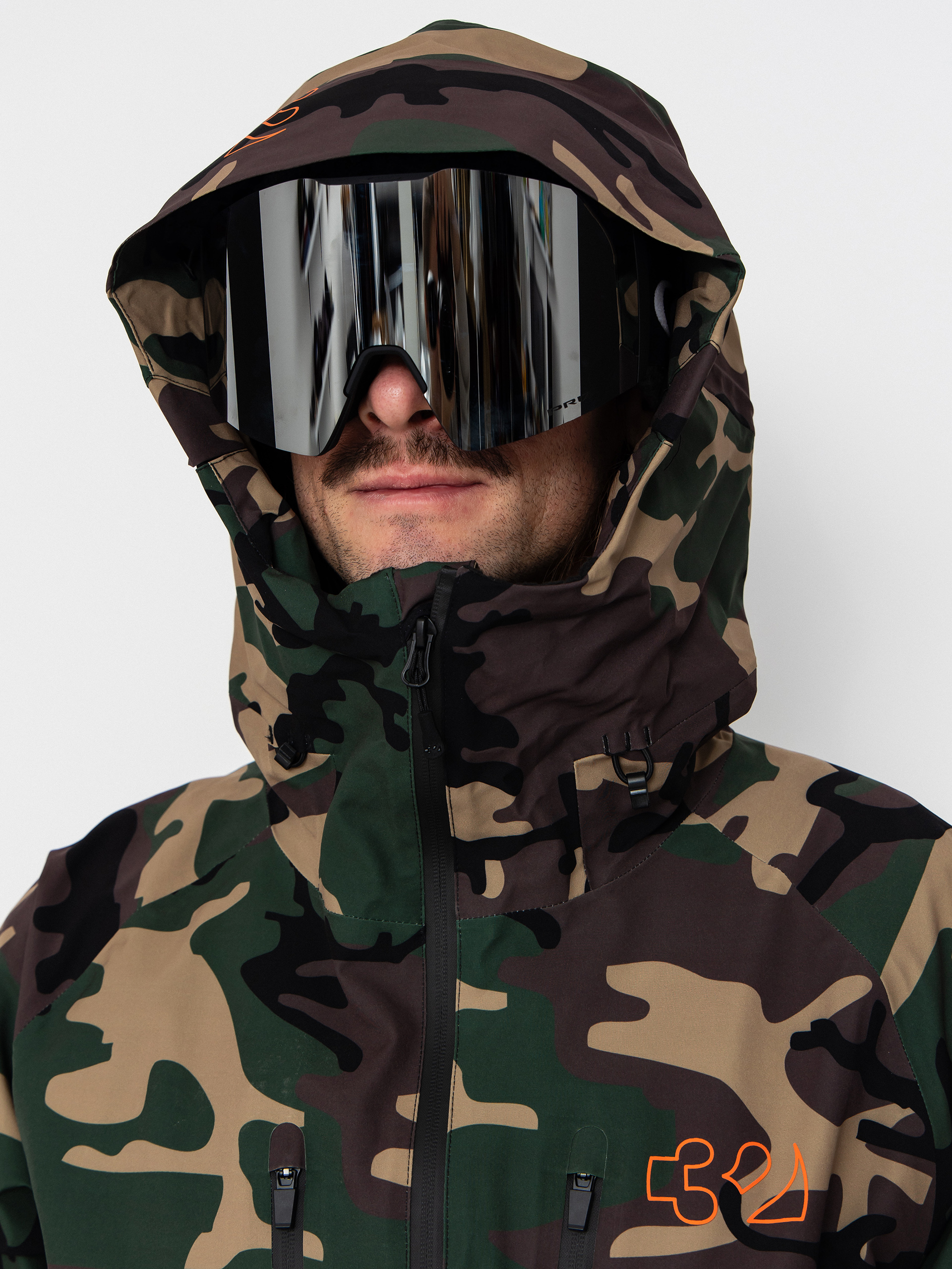 Pánska Snowboardová bunda ThirtyTwo Tm Recycled (camo)