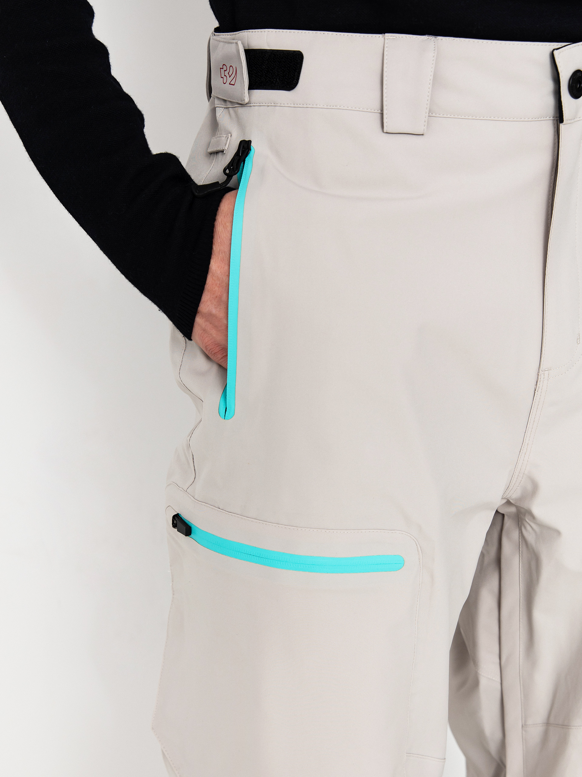 Pánske Snowboardové nohavice ThirtyTwo Tm Recycled (cement)