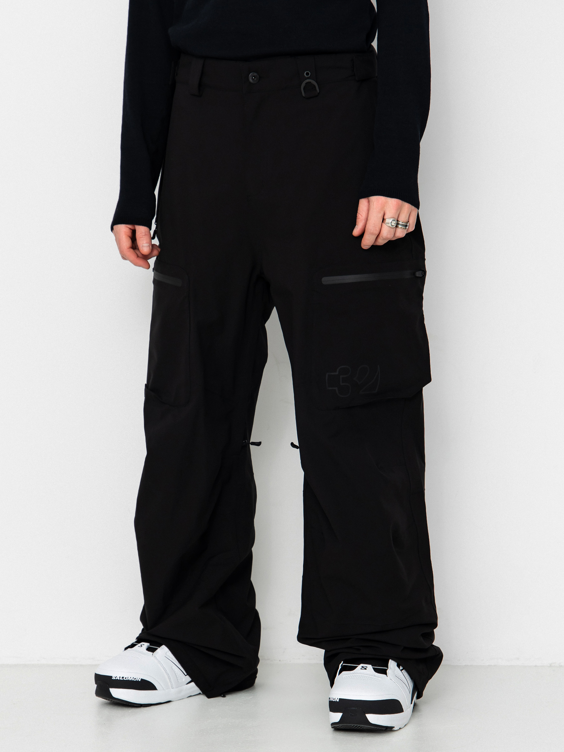 Pánske Snowboardové nohavice ThirtyTwo Tm Recycled (black)