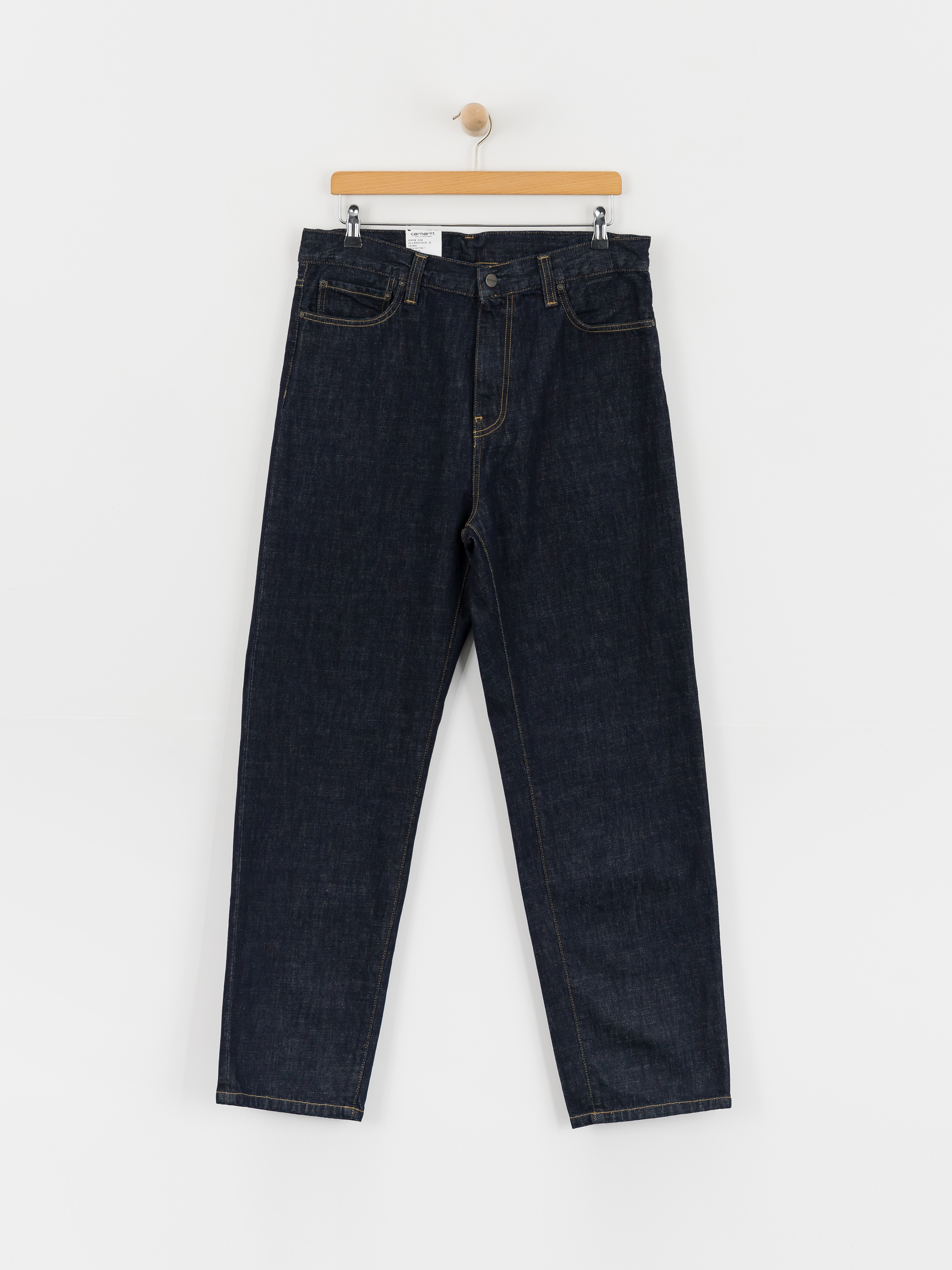 Nohavice Carhartt WIP Aaron (blue rinsed)