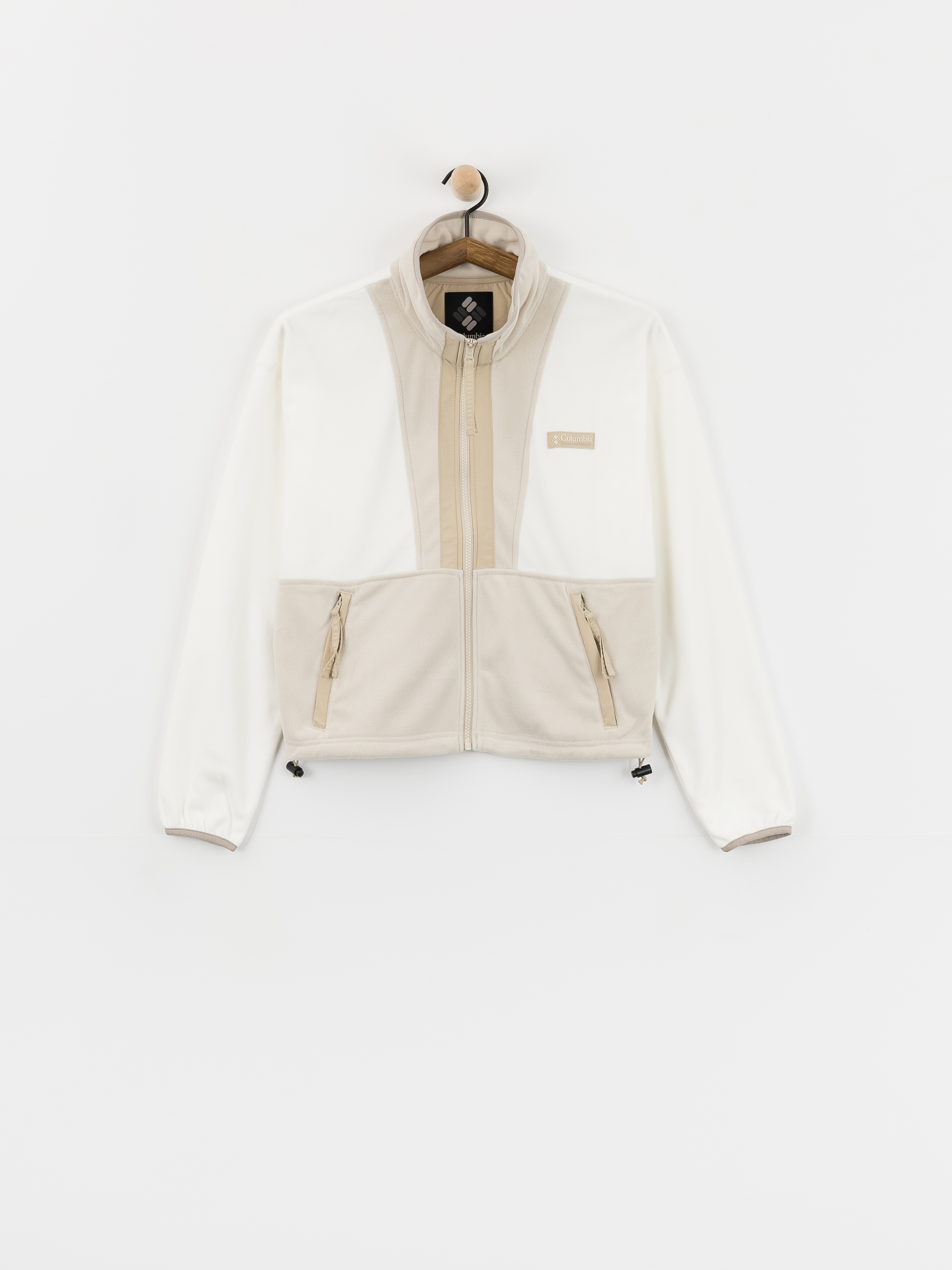 Flu00edsovu00e1 mikina Columbia Backbowl II Full Zip Wmn (sea salt/dark stone/ancient fossil)