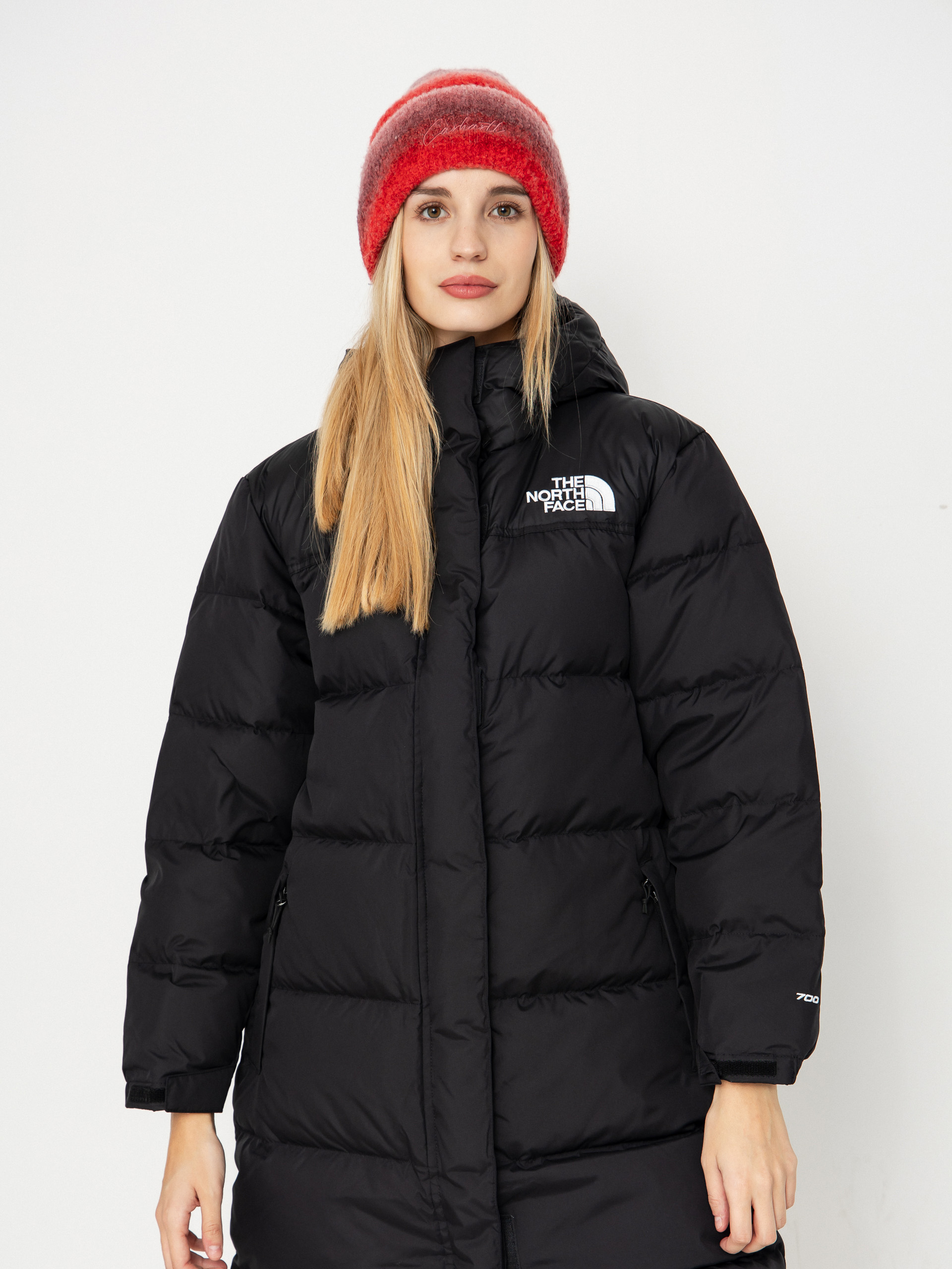 Bunda The North Face Nuptse Parka Wmn (tnf black/npf/r)