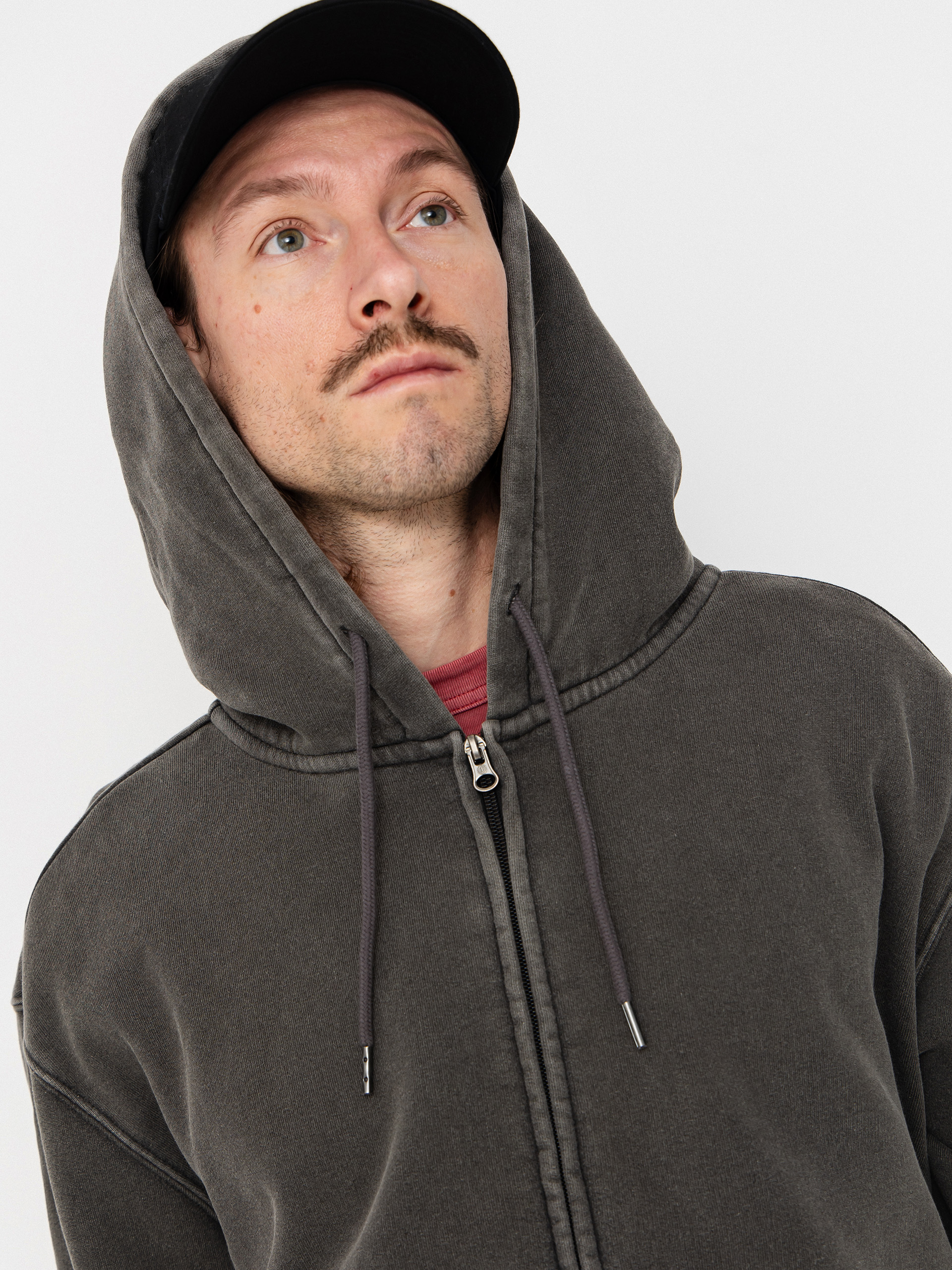 Mikina s kapucňou Element Cargo ZHD (off black)