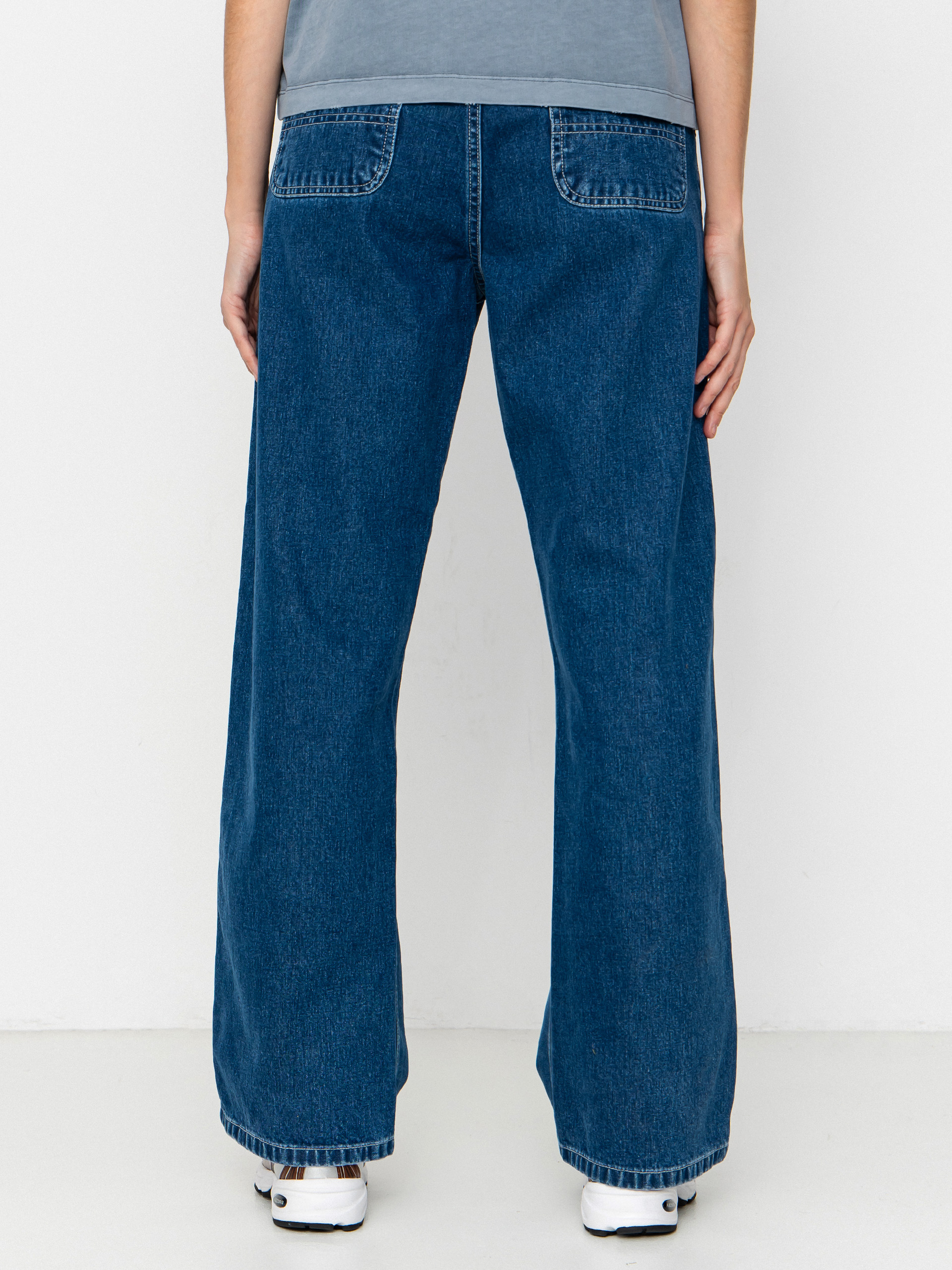 Nohavice Carhartt WIP Simple Wmn (blue)