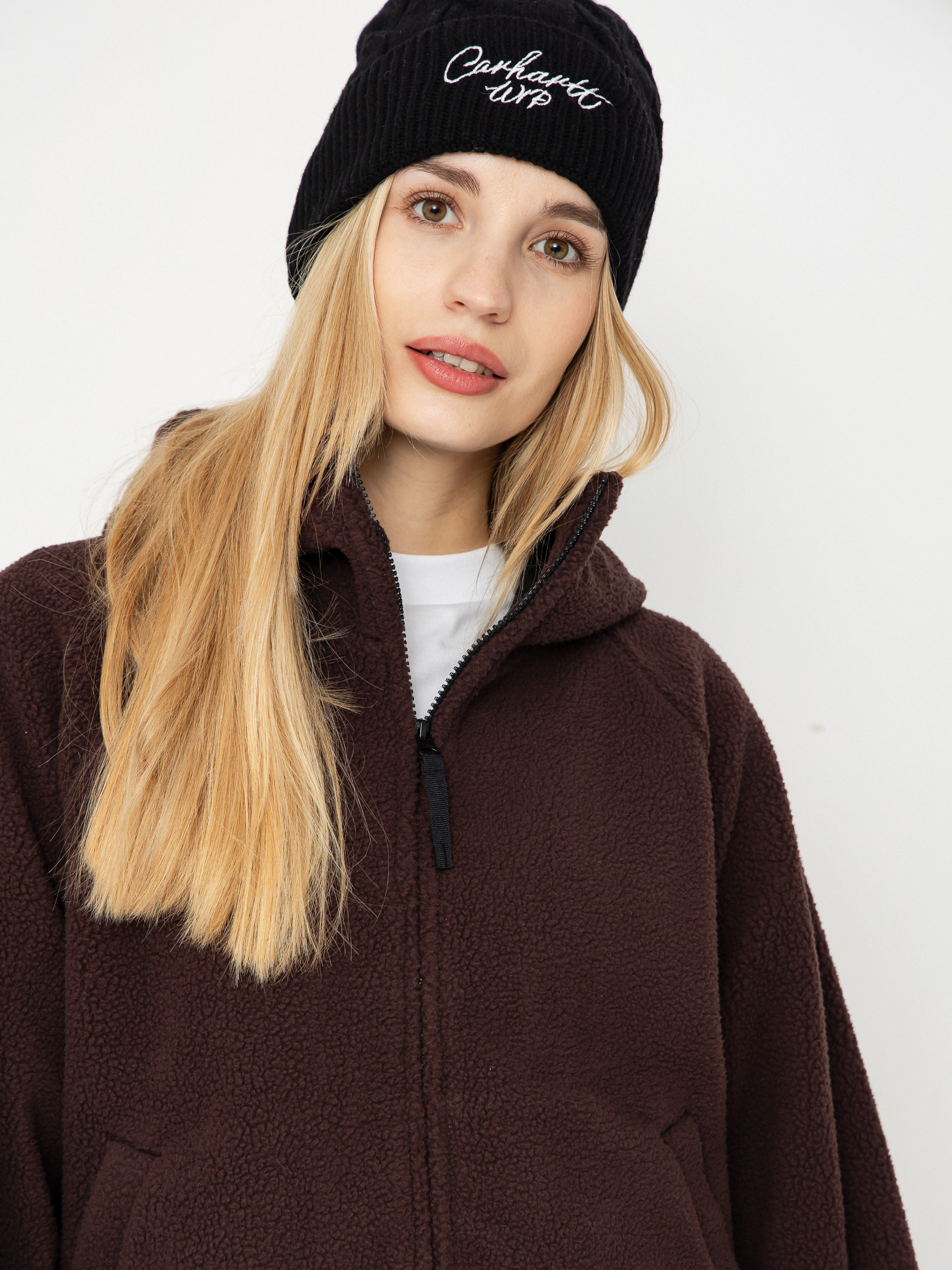 Dámsky Flísová mikina Carhartt WIP Helix (palisander/black)