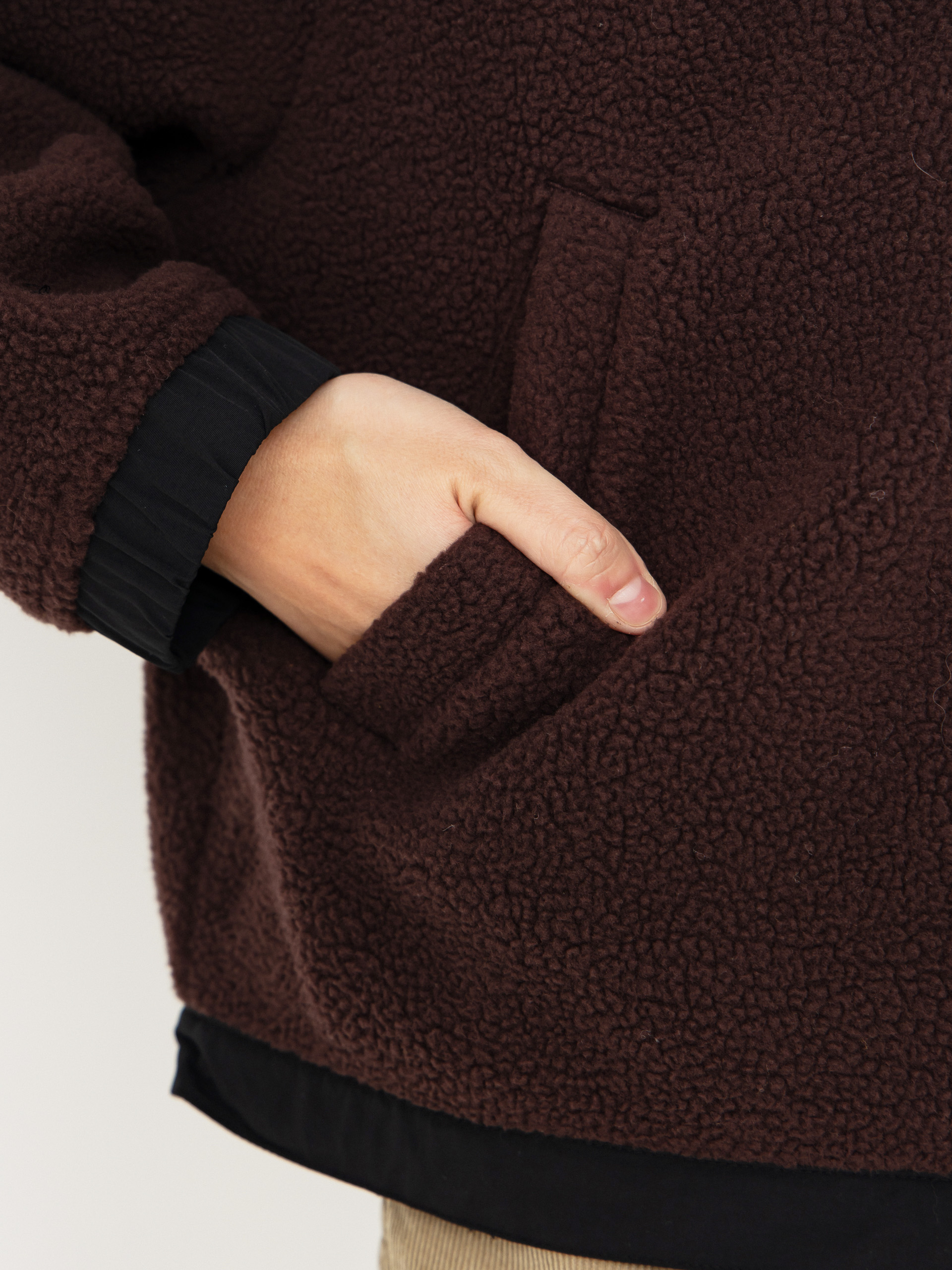 Dámsky Flísová mikina Carhartt WIP Helix (palisander/black)