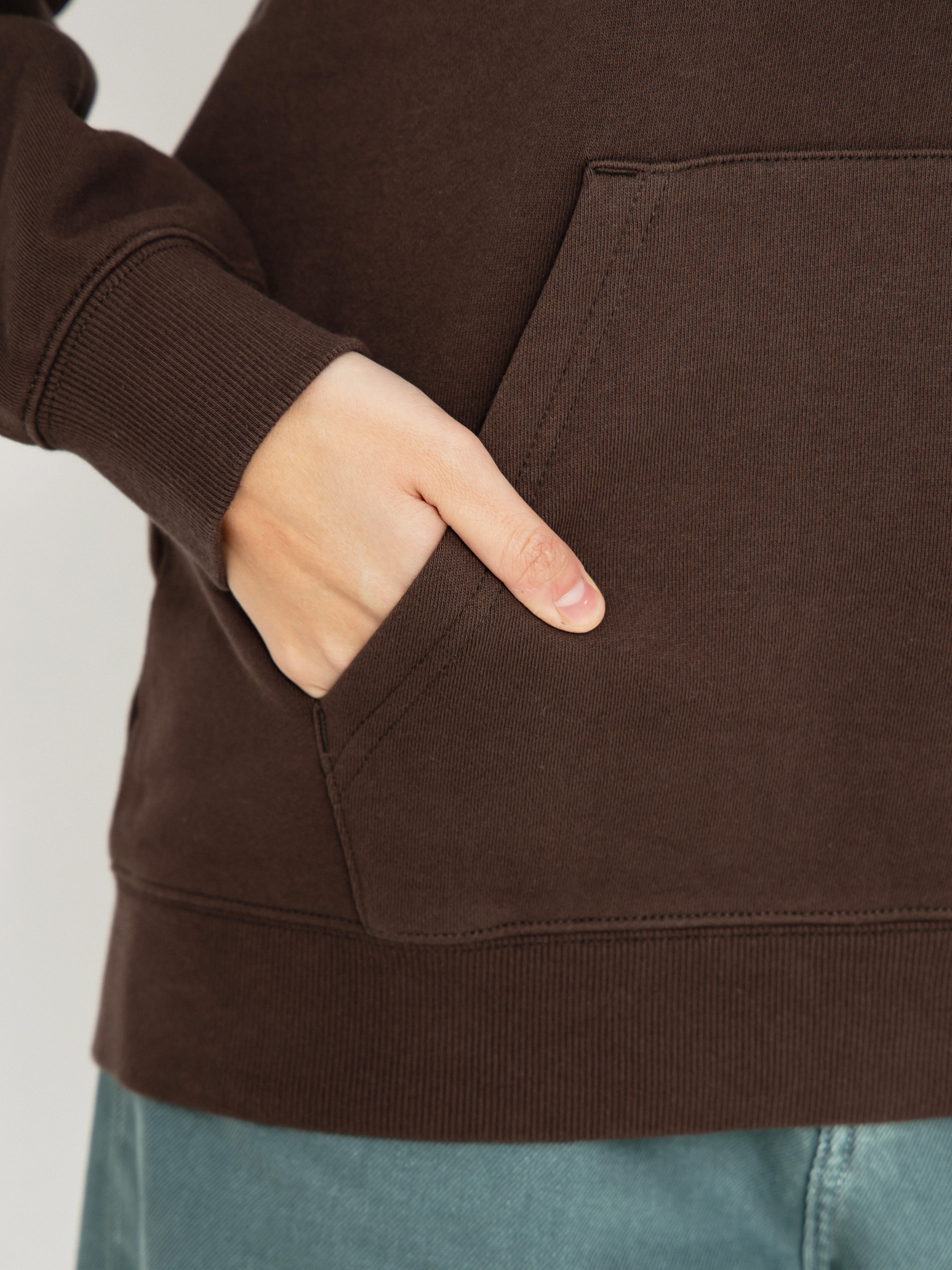 Mikina s kapucňou Carhartt WIP Carhartt HD Wmn (vitola/phlox)