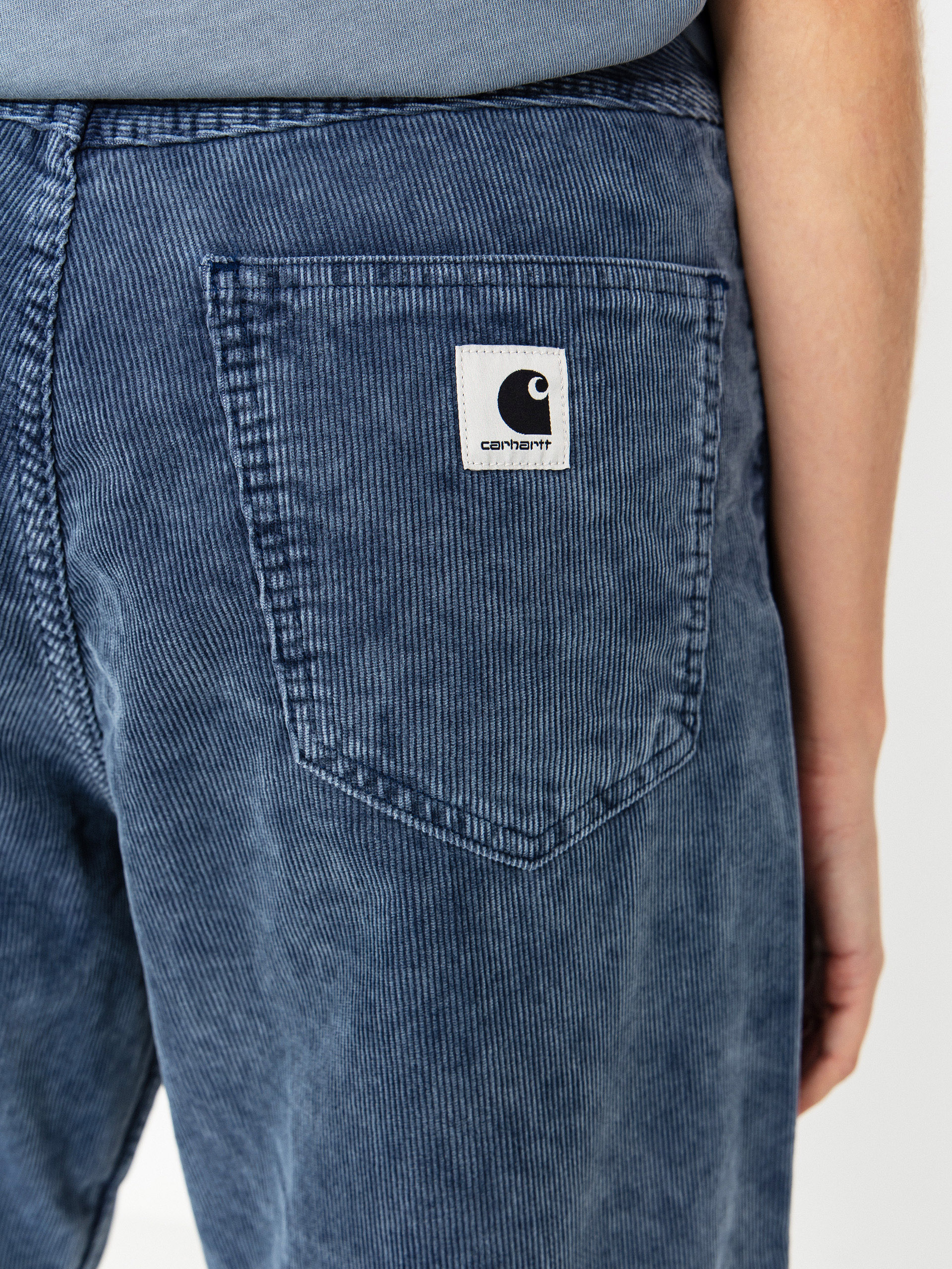 Nohavice Carhartt WIP Brandon Wmn (jupiter/dusky washed)
