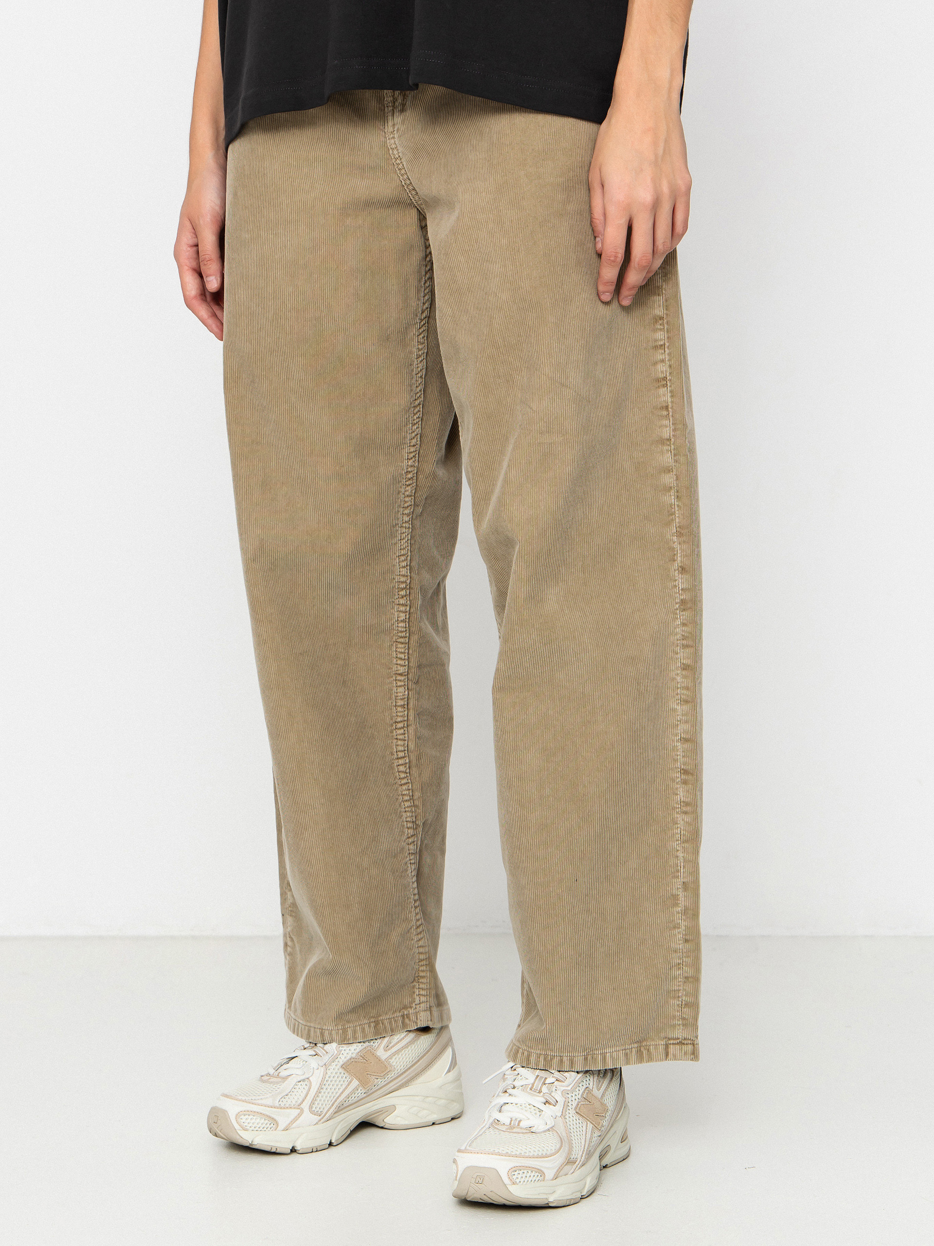 Nohavice Carhartt WIP Brandon Wmn (leather/dusky washed)