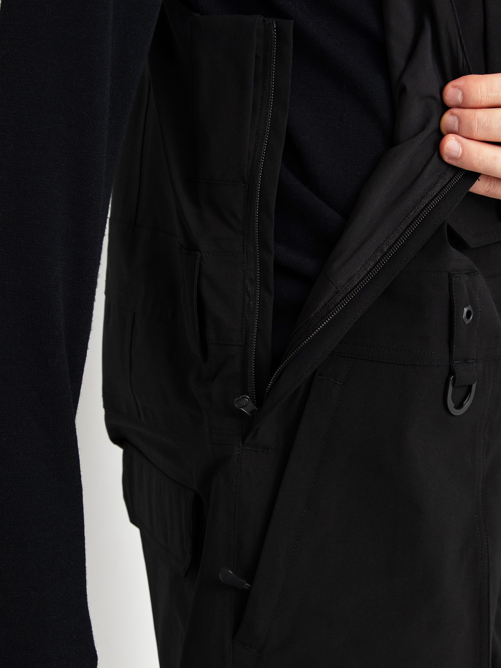 Pánske Snowboardové nohavice ThirtyTwo Basement Bib (black)