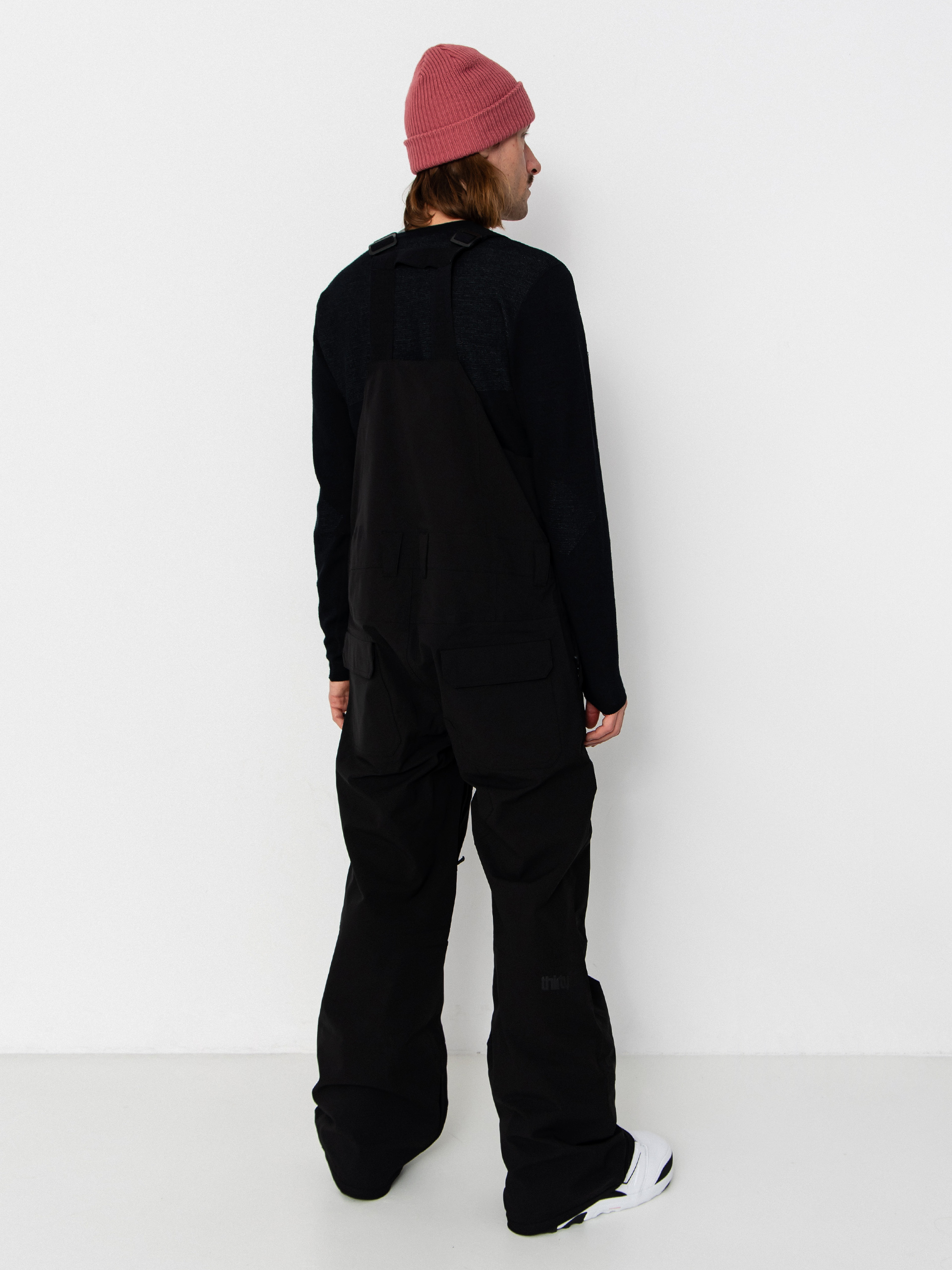 Pánske Snowboardové nohavice ThirtyTwo Basement Bib (black)