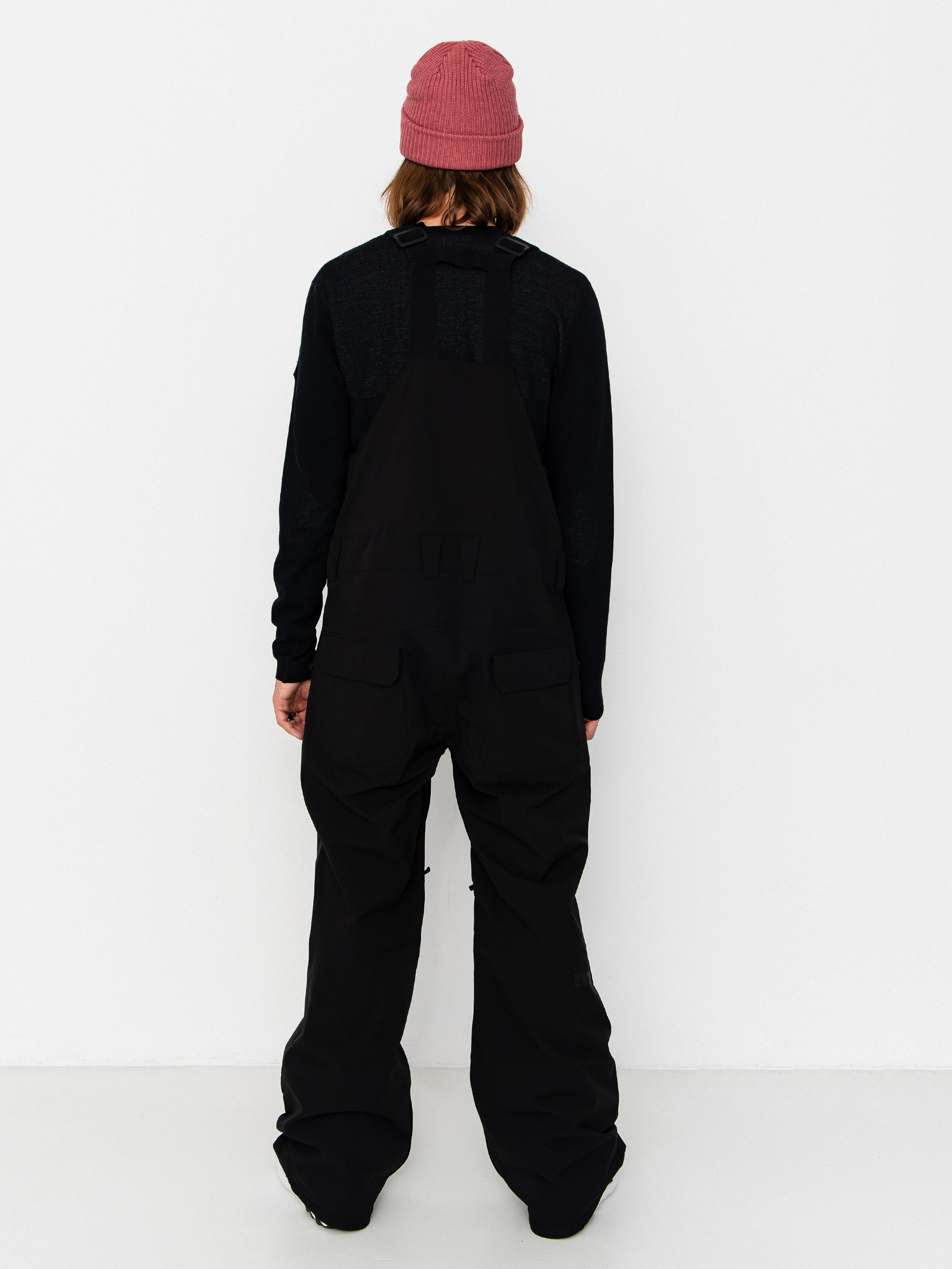 Pánske Snowboardové nohavice ThirtyTwo Basement Bib (black)