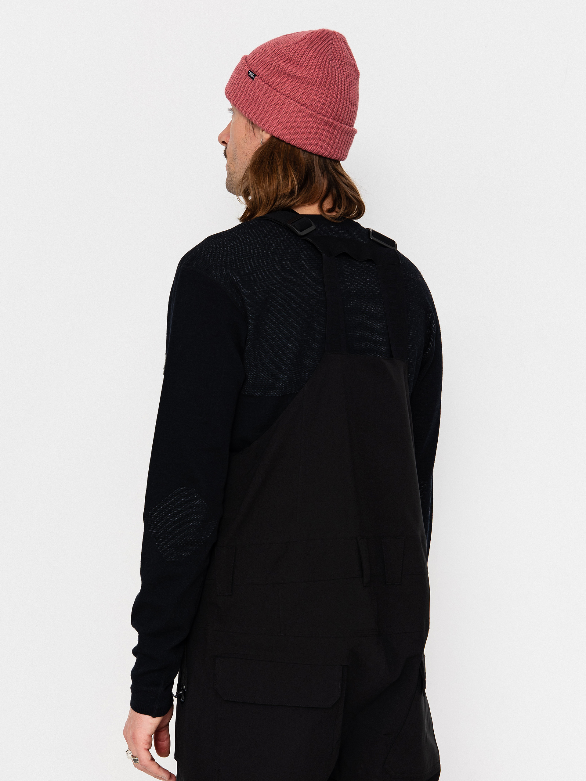 Pánske Snowboardové nohavice ThirtyTwo Basement Bib (black)