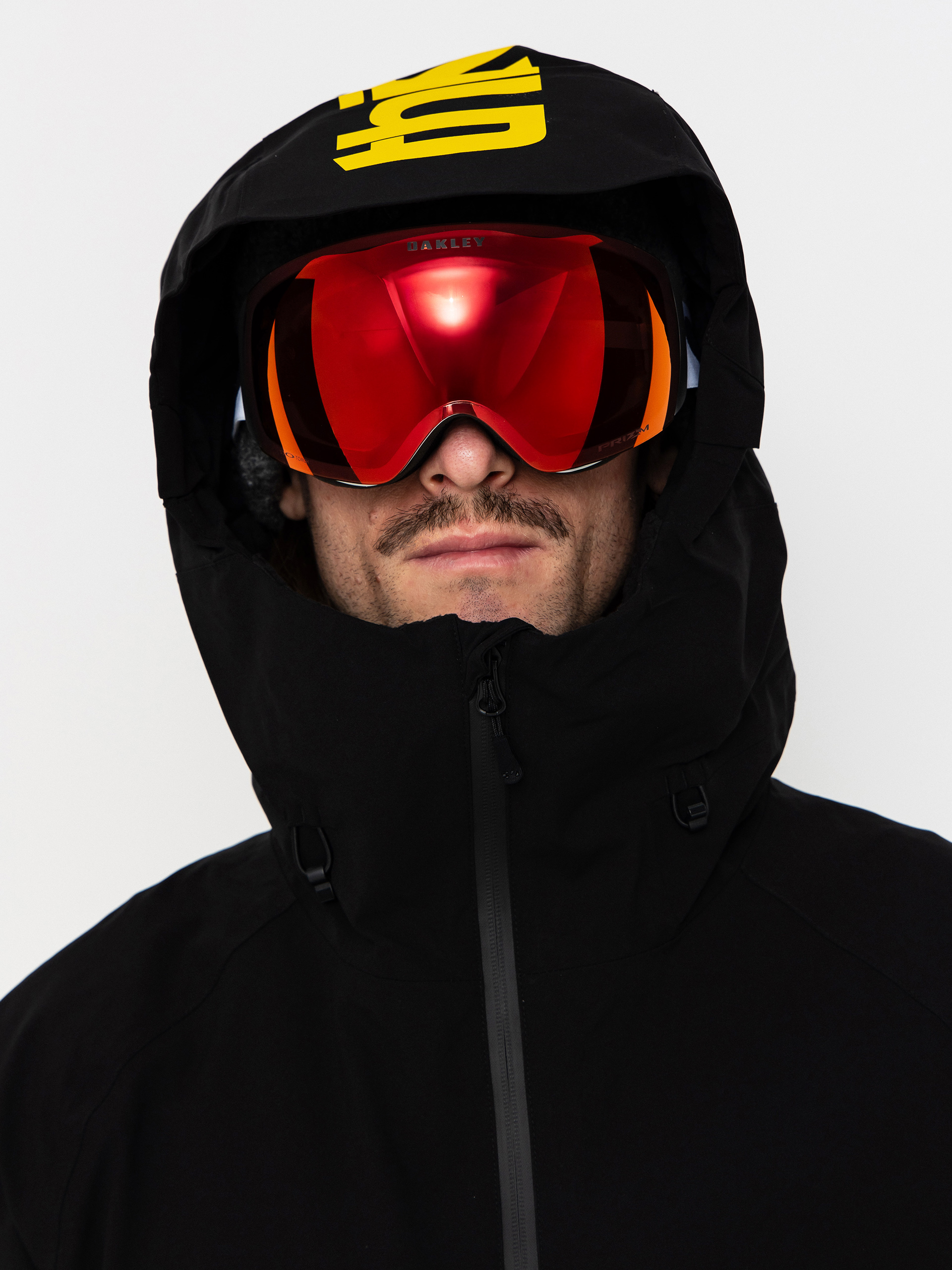 Pánska Snowboardová bunda ThirtyTwo Light Anorak (black/yellow)