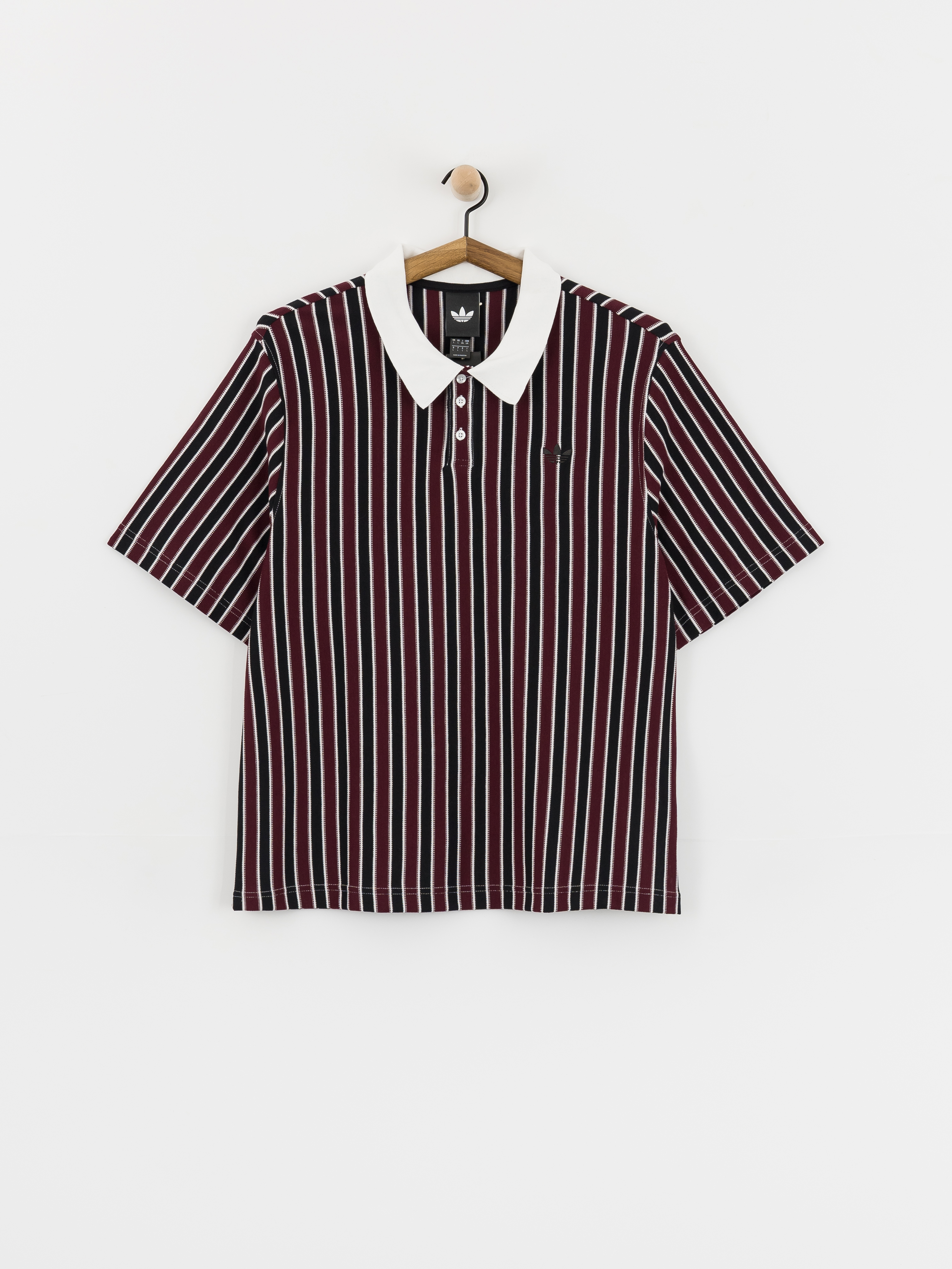 Polo tričko adidas Sk Og Jers (white/black/maroon)