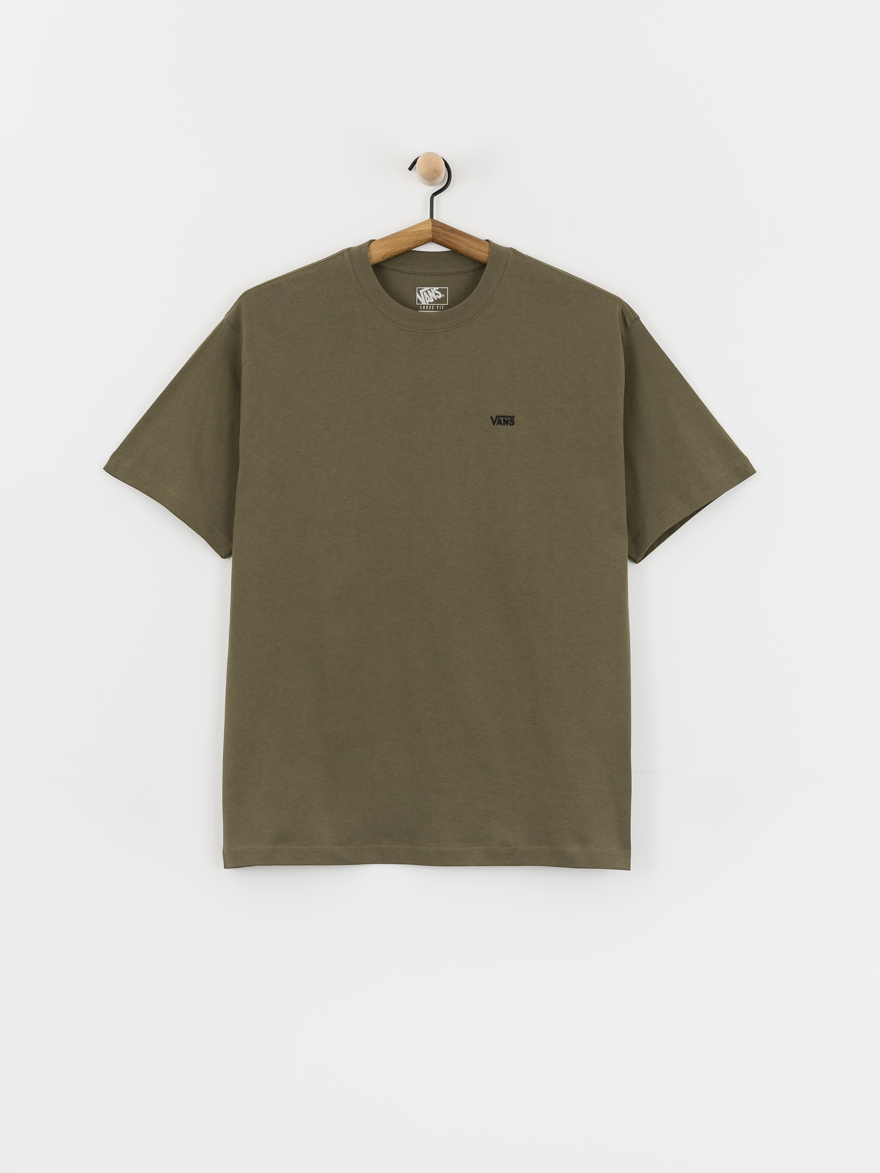Tričko Vans Left Chest II Loose (mossy olive)