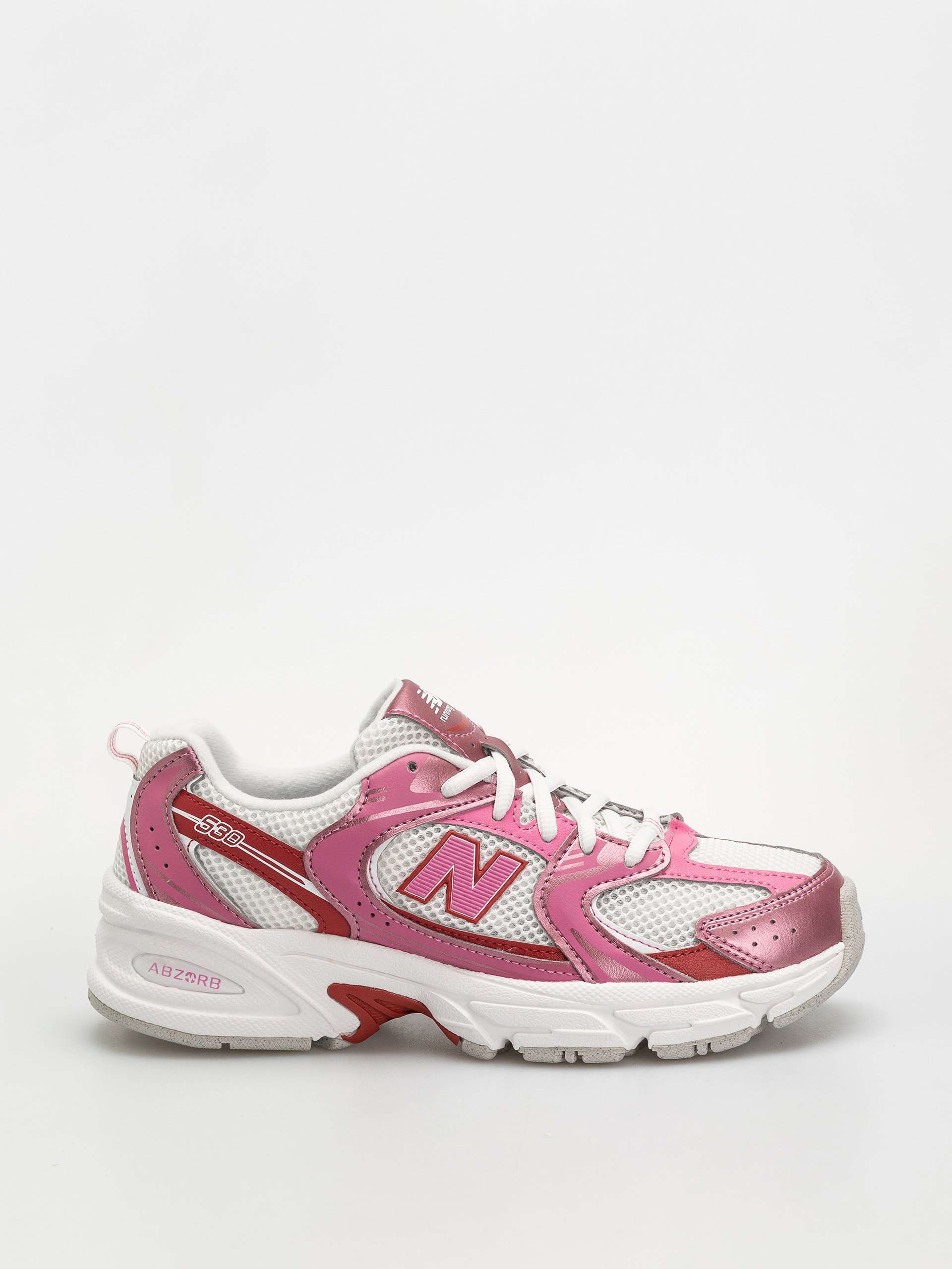 Topánky New Balance 530 JR (pink satin/shadow red)